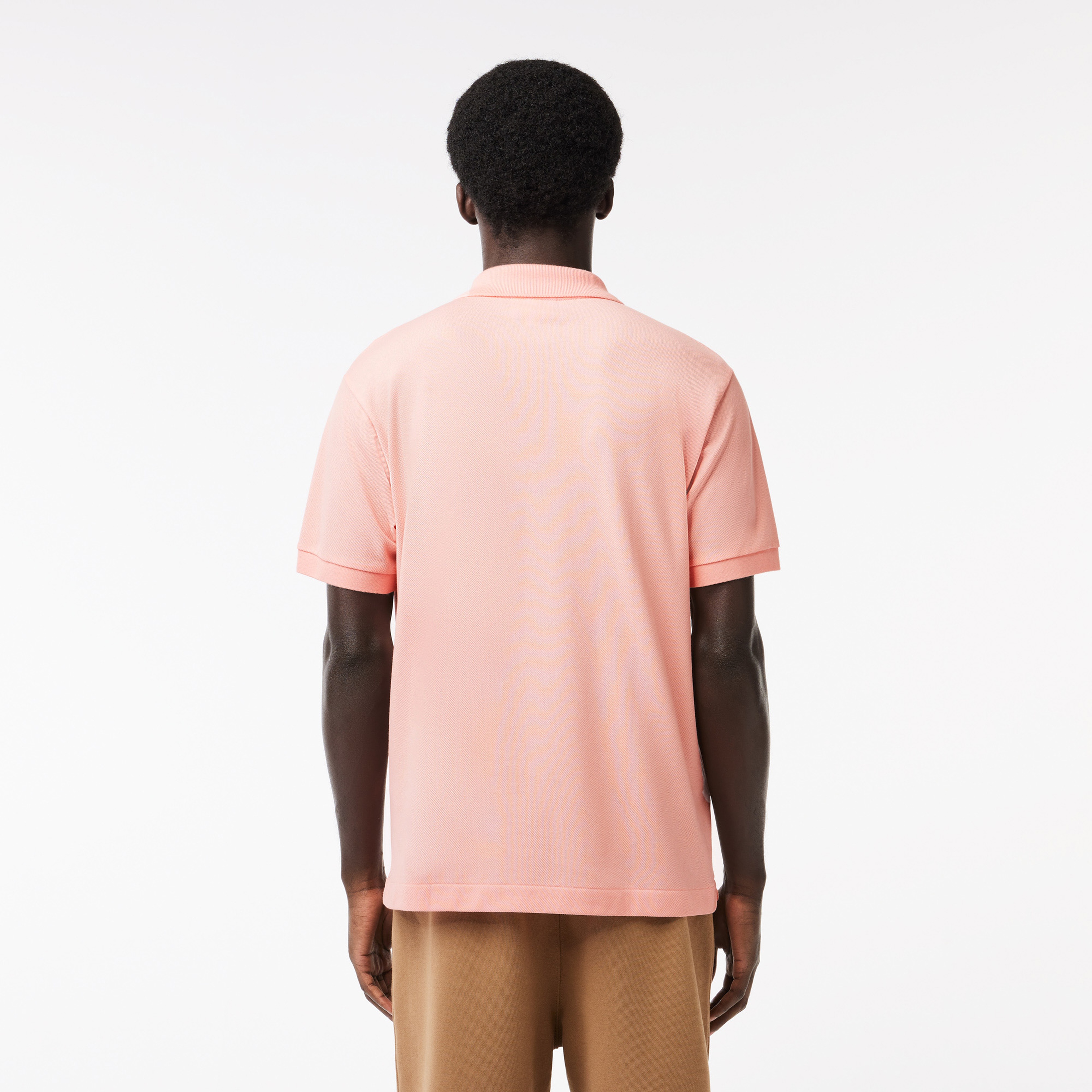 Erkek Classic Fit L.12.12 Pembe Polo