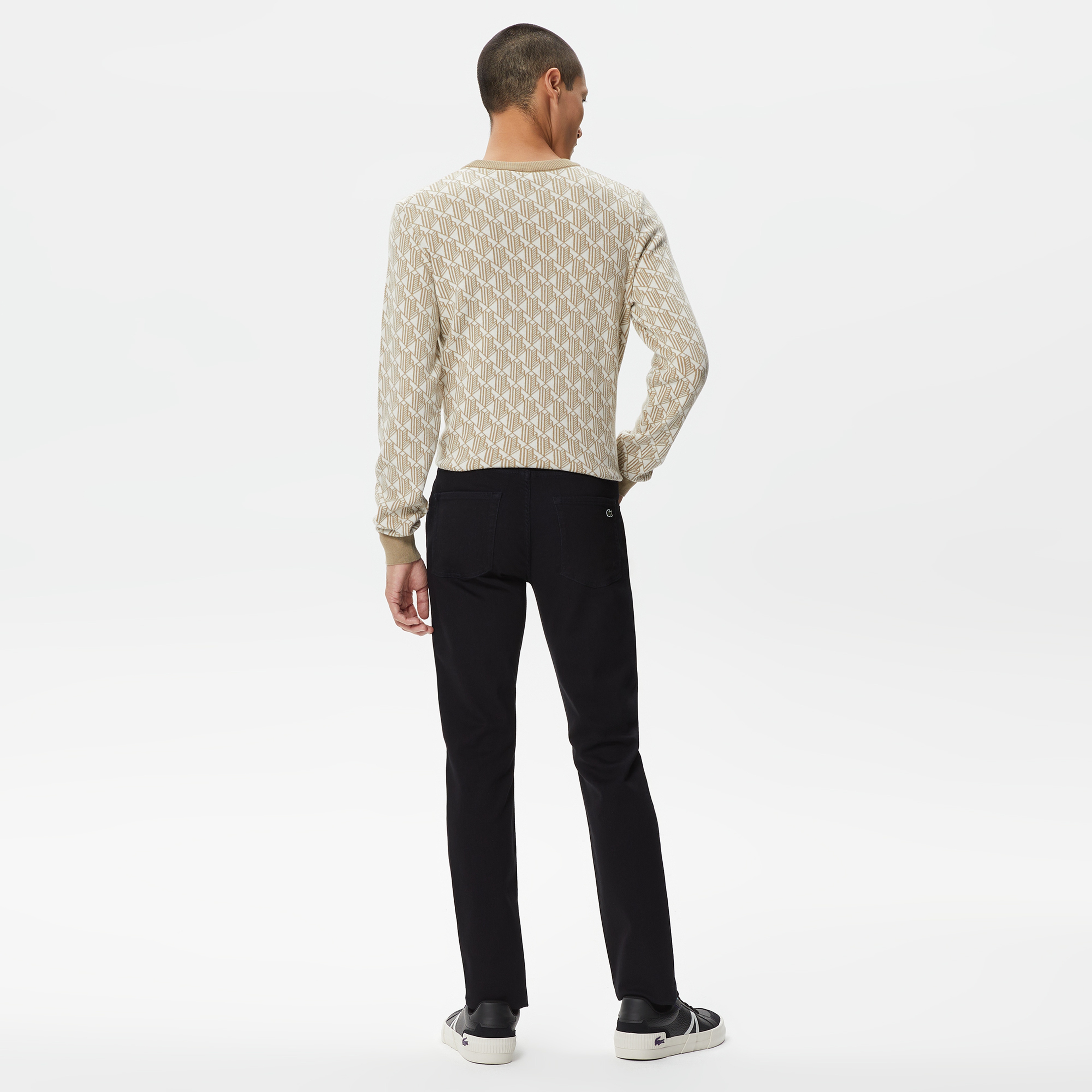 Erkek Slim Fit Denim Lacivert Pantolon