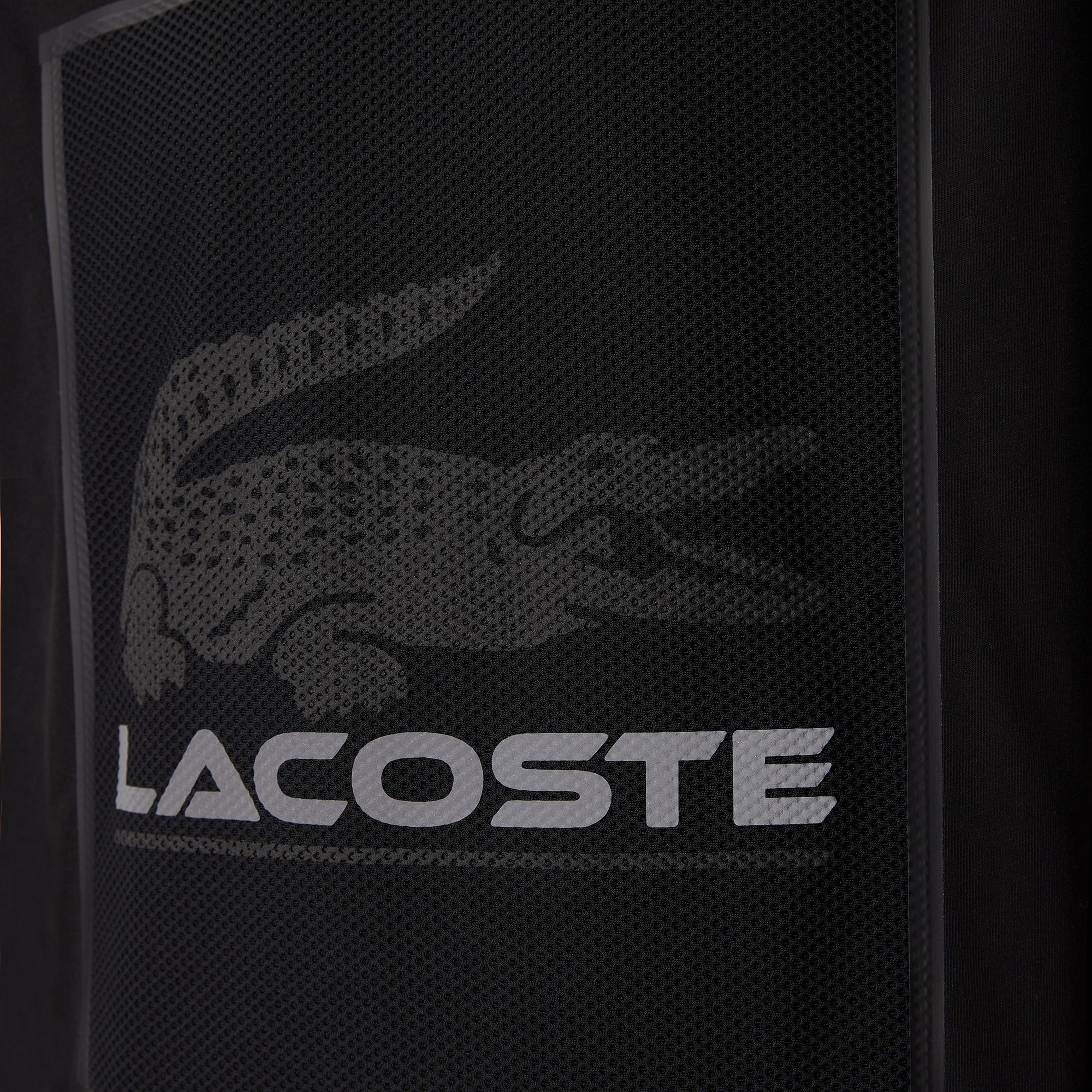 Erkek Relaxed Fit Bisiklet Yaka Baskılı Siyah T-Shirt