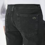 Erkek Slim Fit Denim Yeşil Pantolon