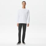 Erkek Slim Fit Denim Yeşil Pantolon