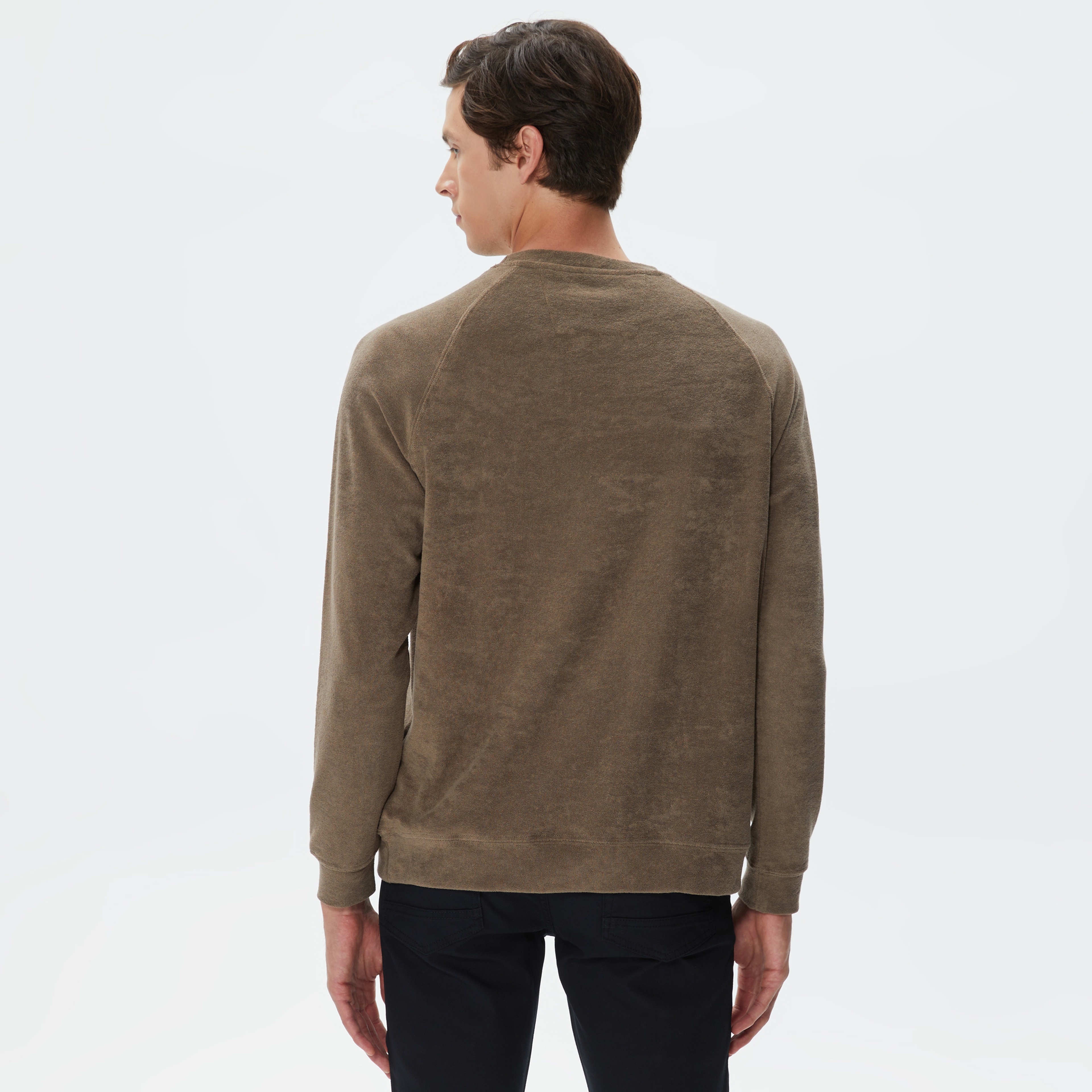 Nautica Erkek Yeşil Standart Fit Sweatshirt