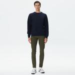 Nautica Erkek Lacivert Standart Fit Jakarlı Sweatshirt