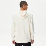 Nautica Erkek Beyaz Standart Fit Kapüşonlu Sweatshirt