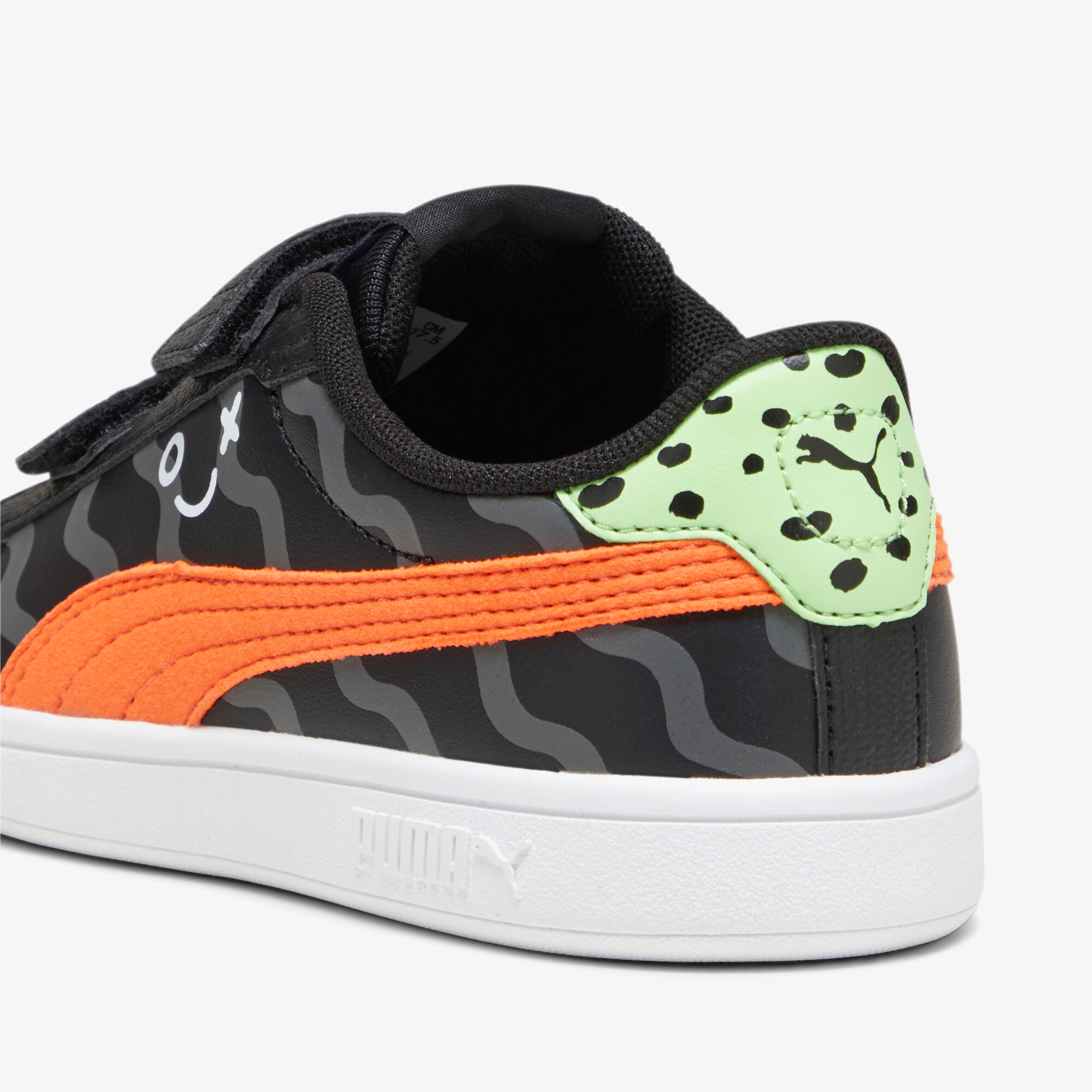 Puma Smash 3.0 Çocuk Siyah Spor Ayakkabı