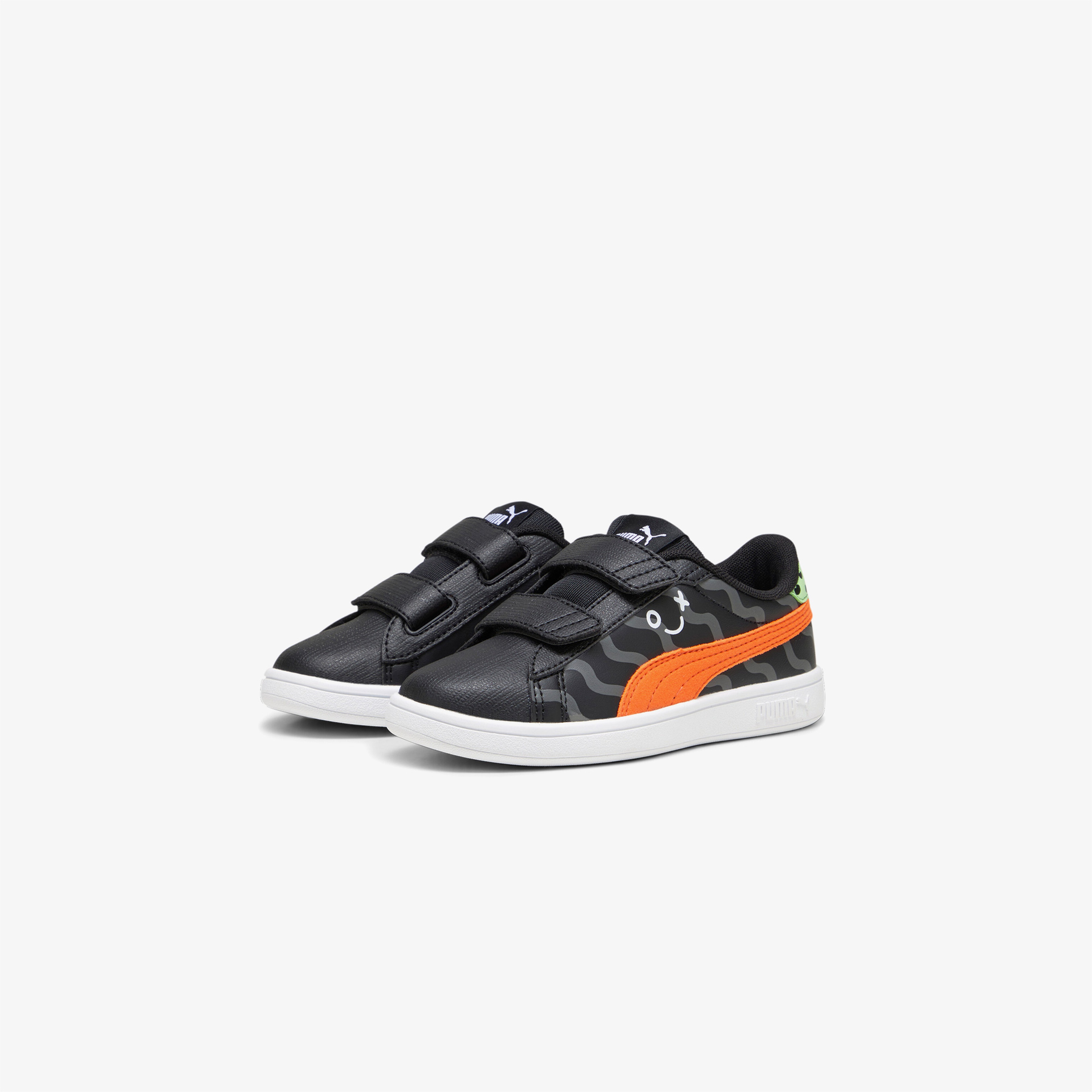 Puma Smash 3.0 Çocuk Siyah Spor Ayakkabı