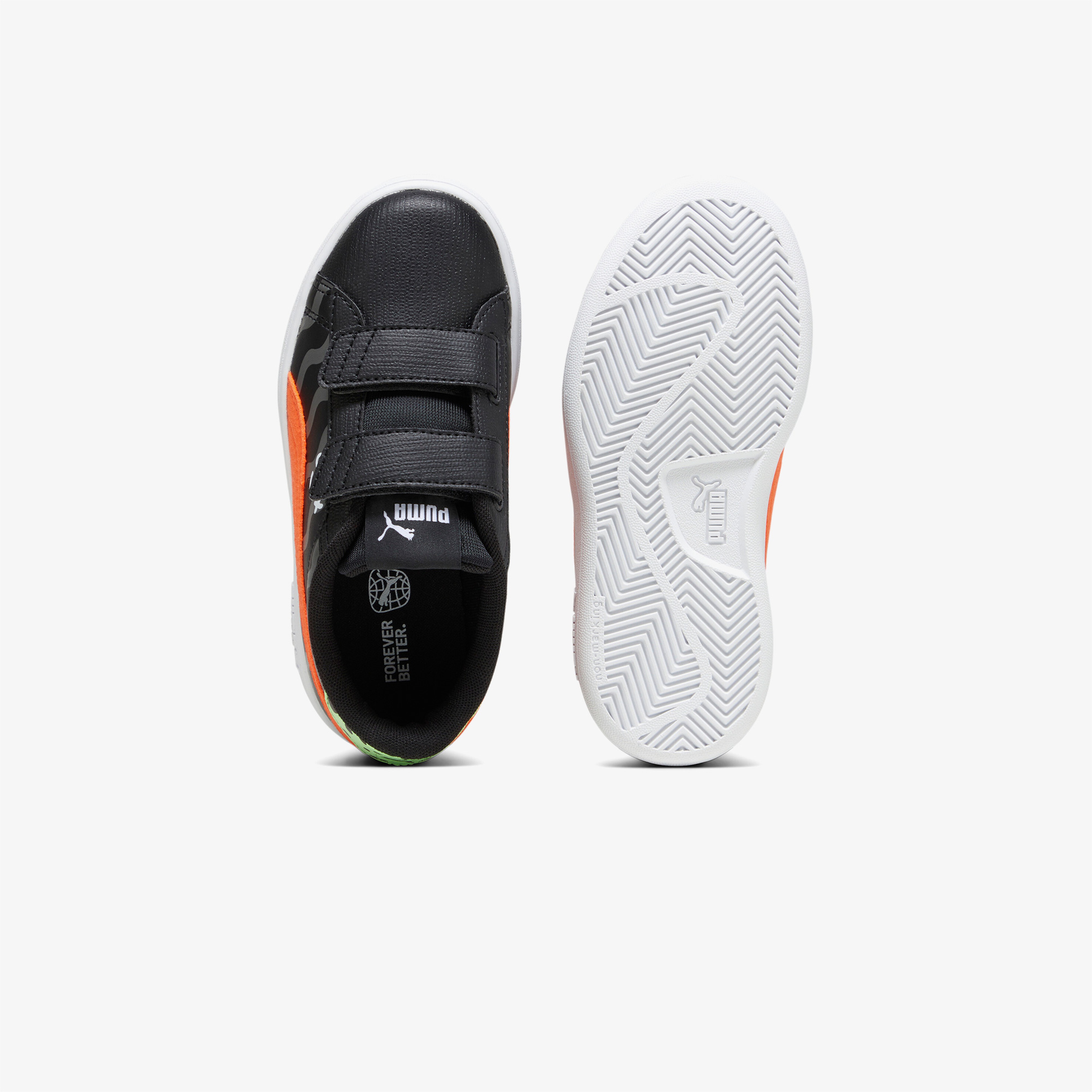 Puma Smash 3.0 Çocuk Siyah Spor Ayakkabı
