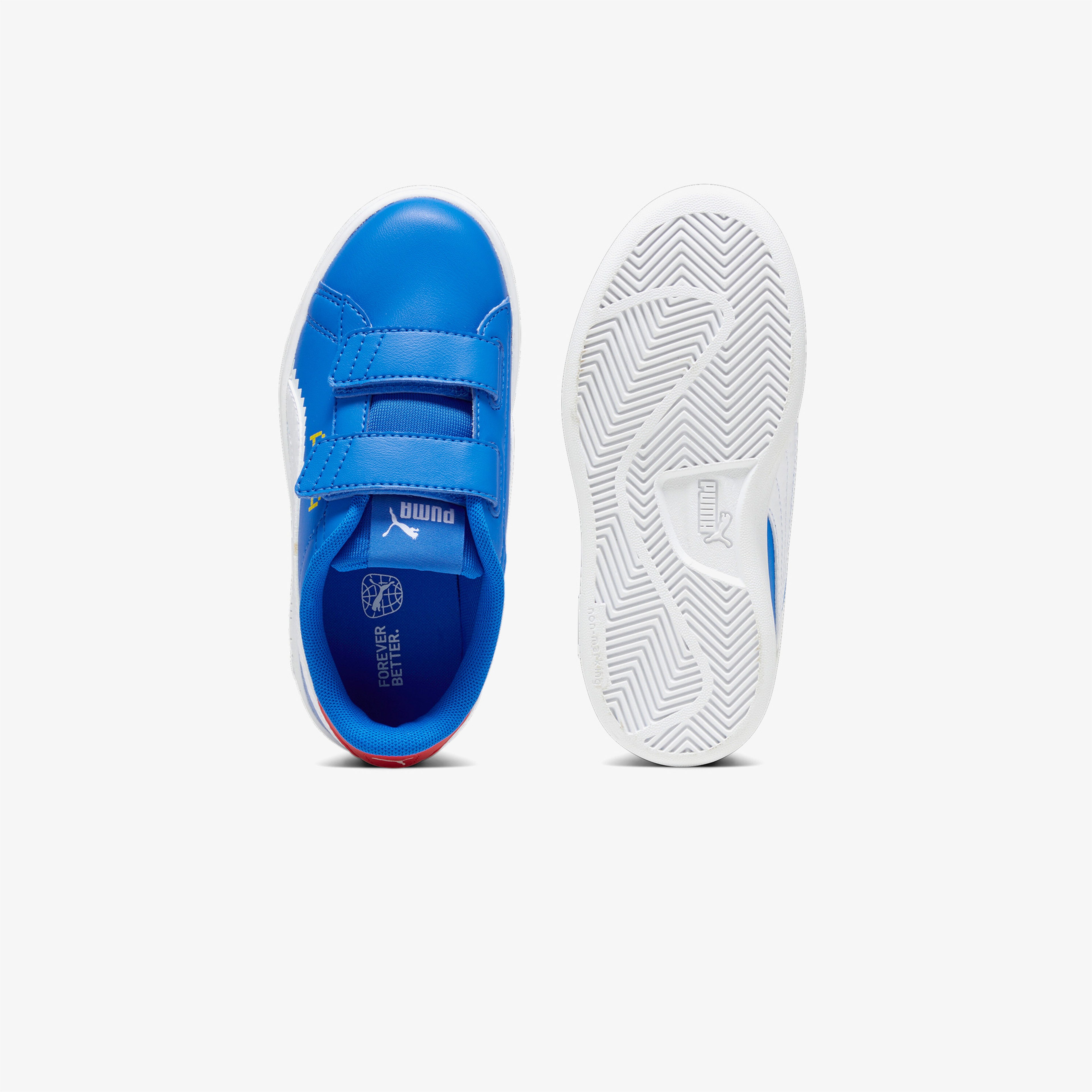 Puma Smash 3.0 Çocuk Mavi Spor Ayakkabı