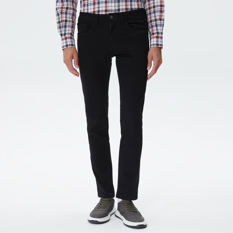 Nautica Erkek Siyah Slim Fit Jean Pantolon