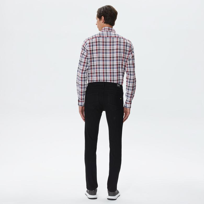Nautica Erkek Siyah Slim Fit Jean Pantolon