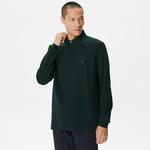 Nautica Erkek Yeşil Slim Fit Uzun Kollu Polo Yaka T-Shirt
