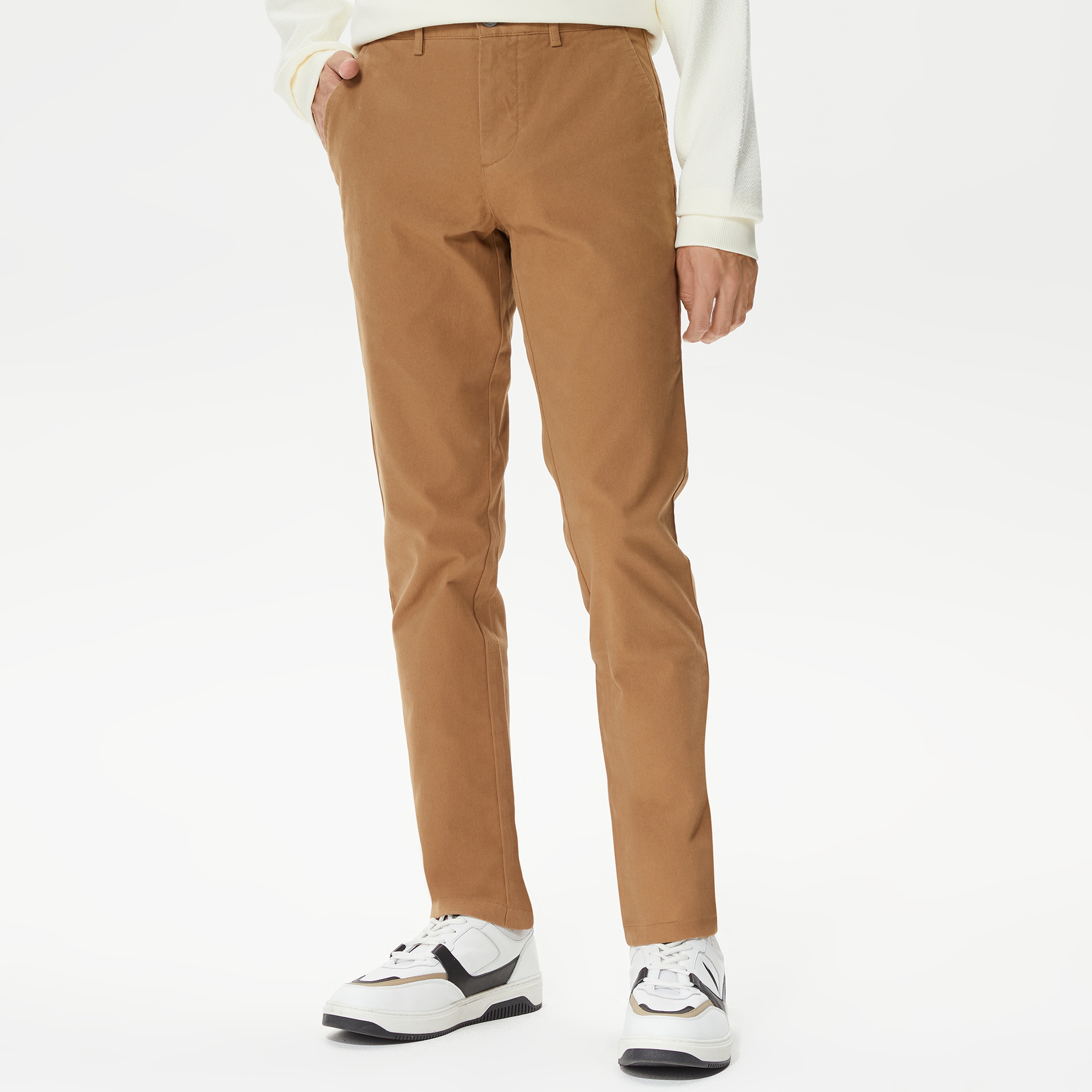 Nautica Erkek Bej Slim Fit Pantolon
