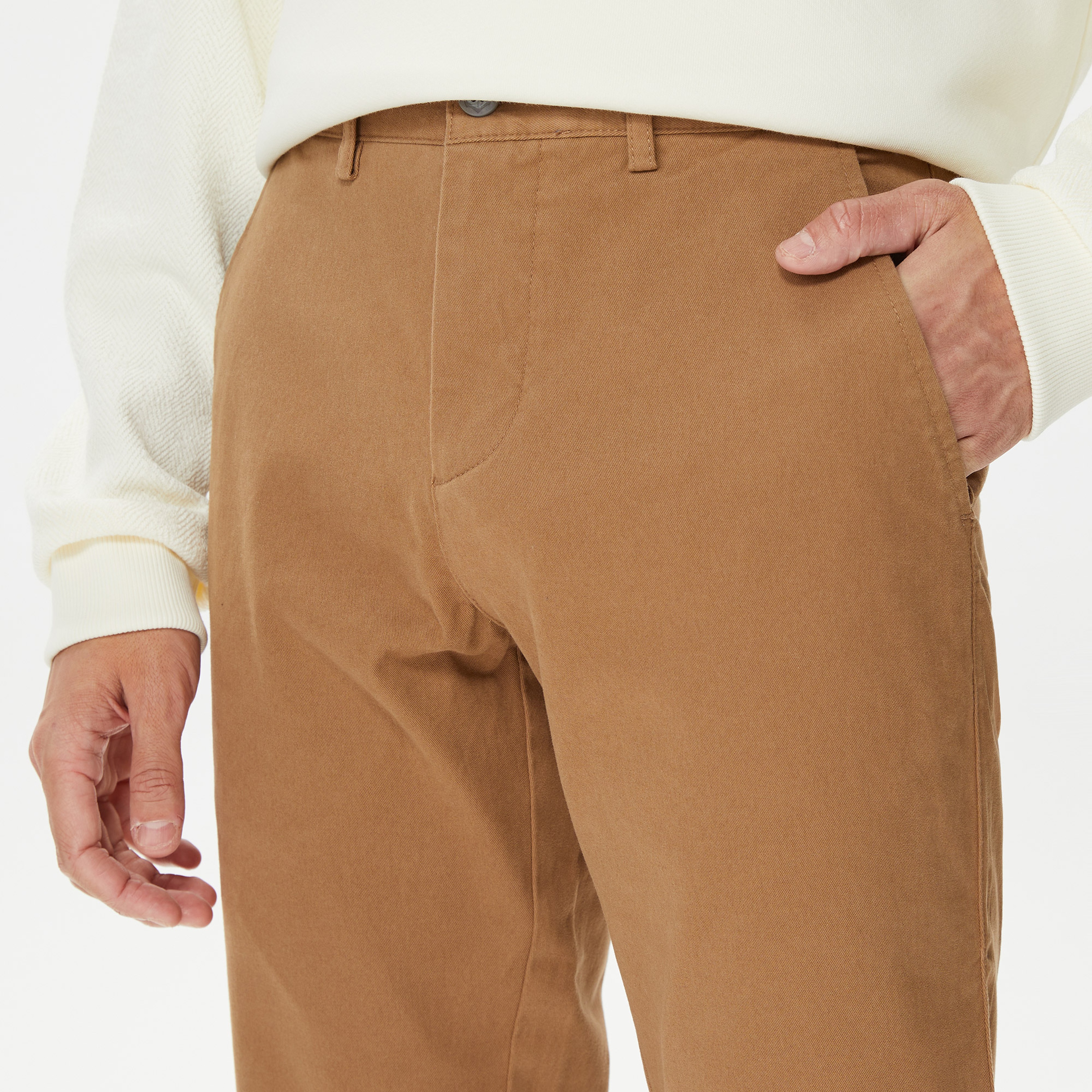 Nautica Erkek Bej Slim Fit Pantolon