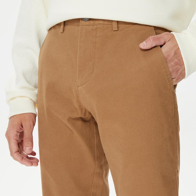 Nautica Erkek Bej Slim Fit Pantolon