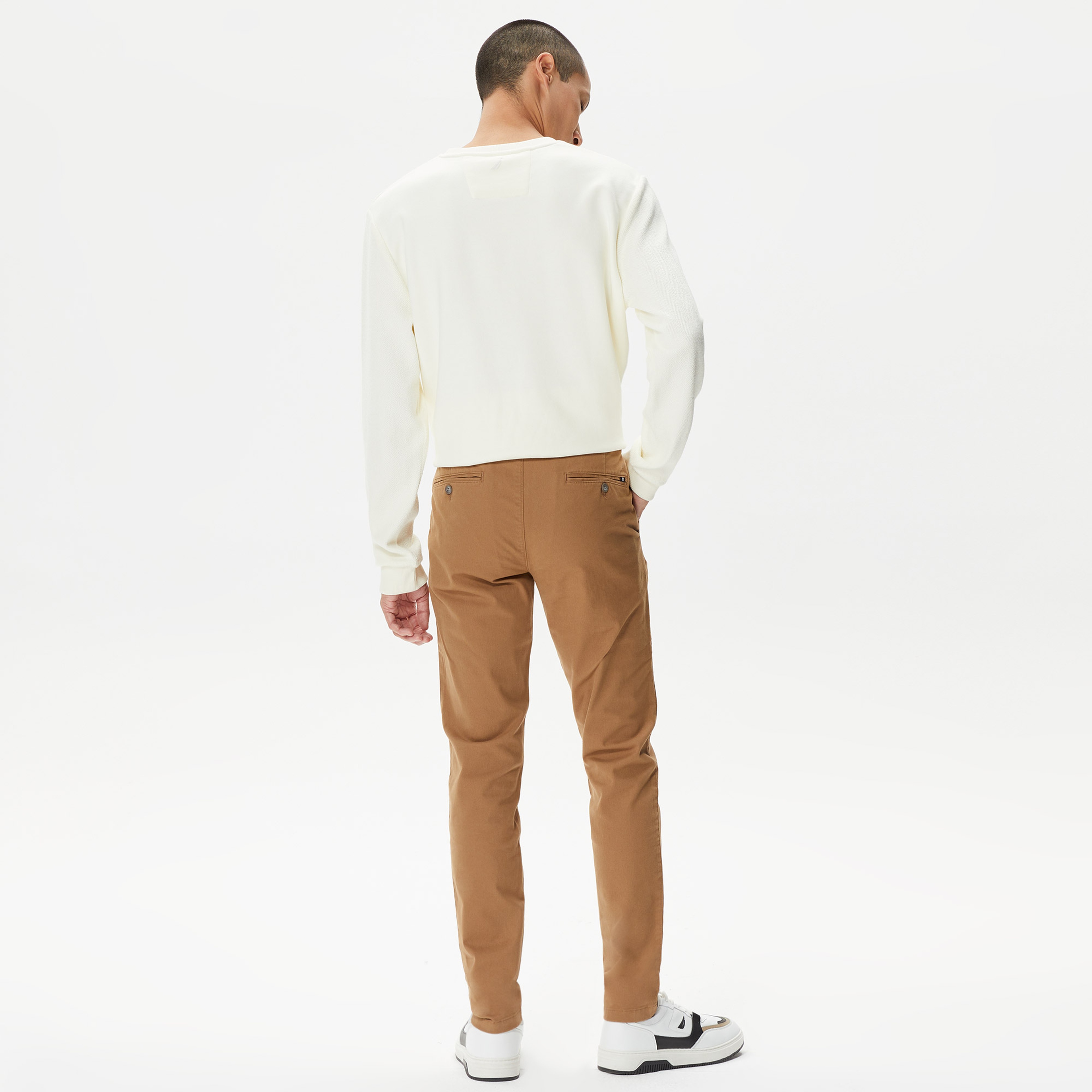 Nautica Erkek Bej Slim Fit Pantolon