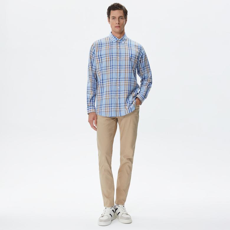 Nautica Erkek Bej Slim Fit Pantolon