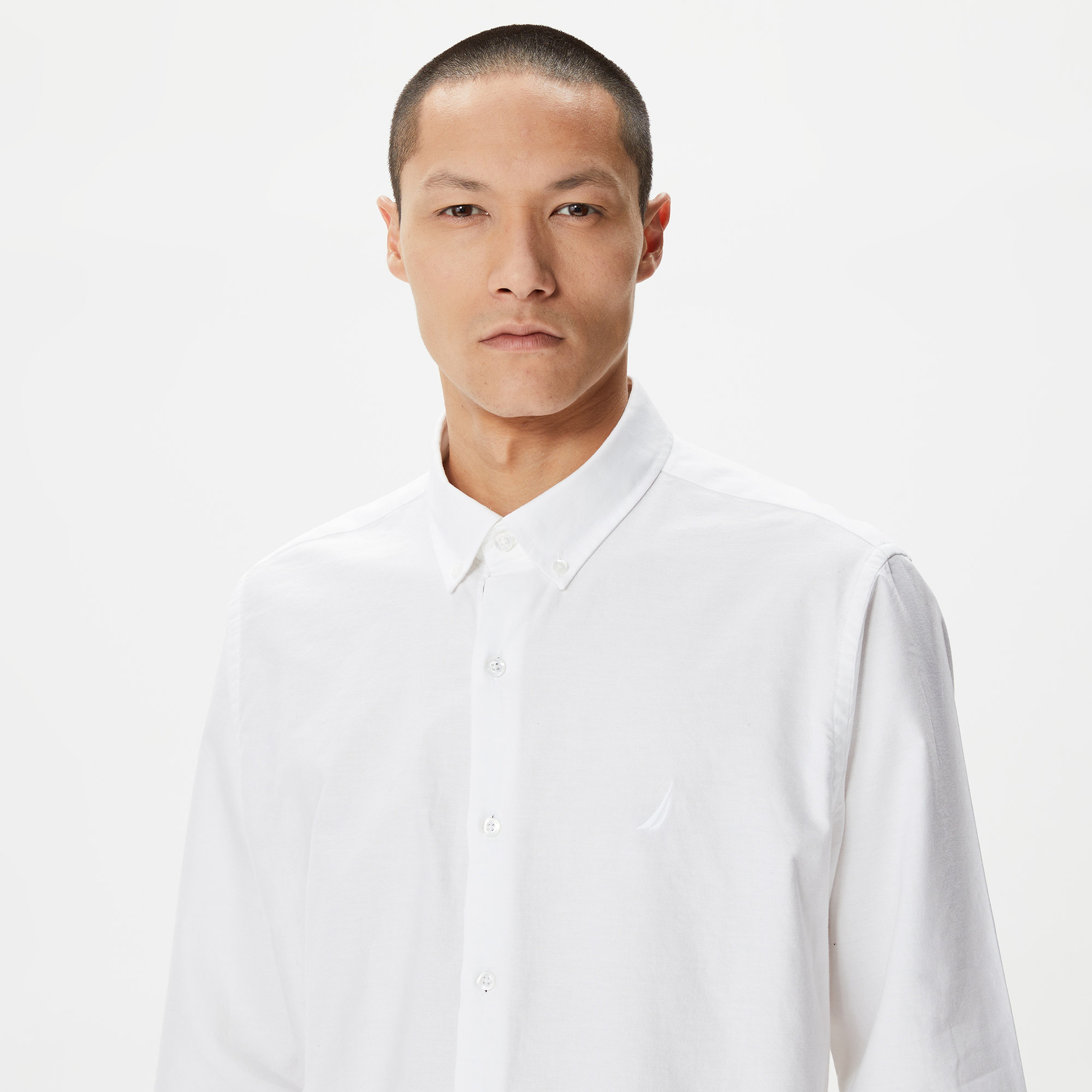 Nautica Erkek Beyaz Classic Fit Gömlek