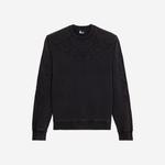 ERKEK İŞLEMELİ SİYAH SWEATSHIRT