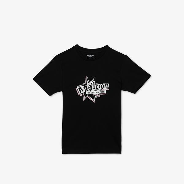 Volcom Volcom V Ent T Blk Genç Siyah T-Shirt