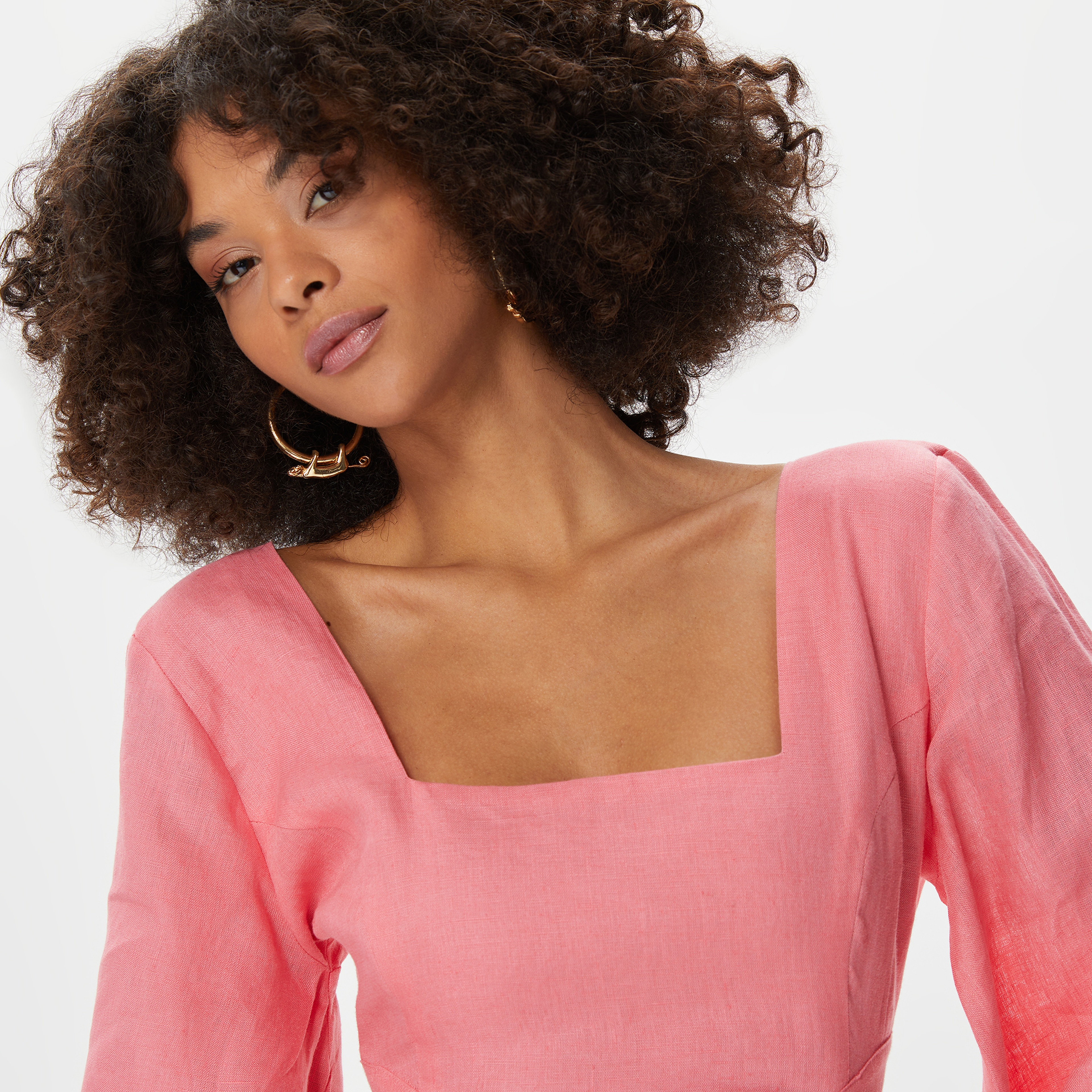 Dahlia Bianca Kadın Pembe Elbise