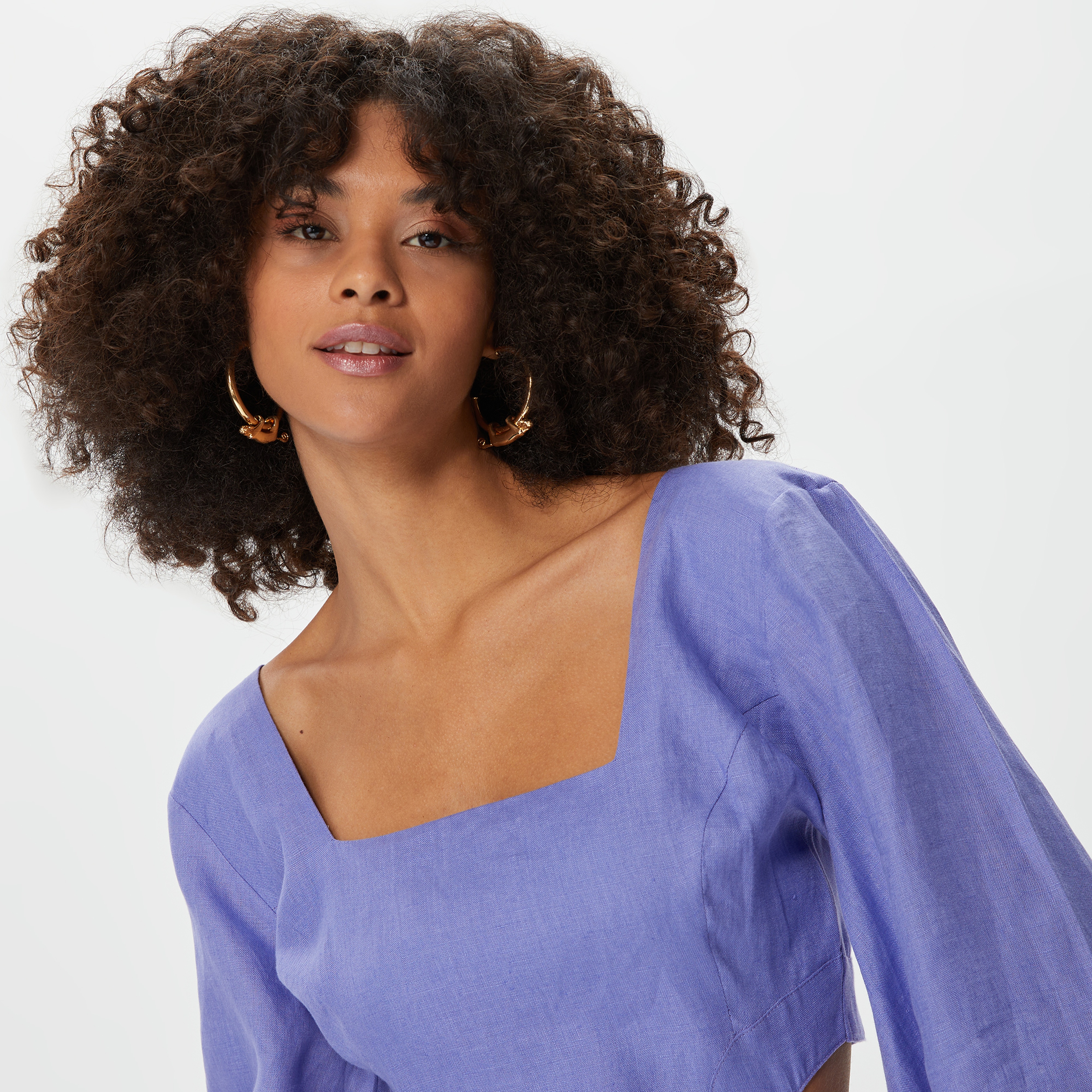 Dahlia Bianca Kadın Mor Elbise