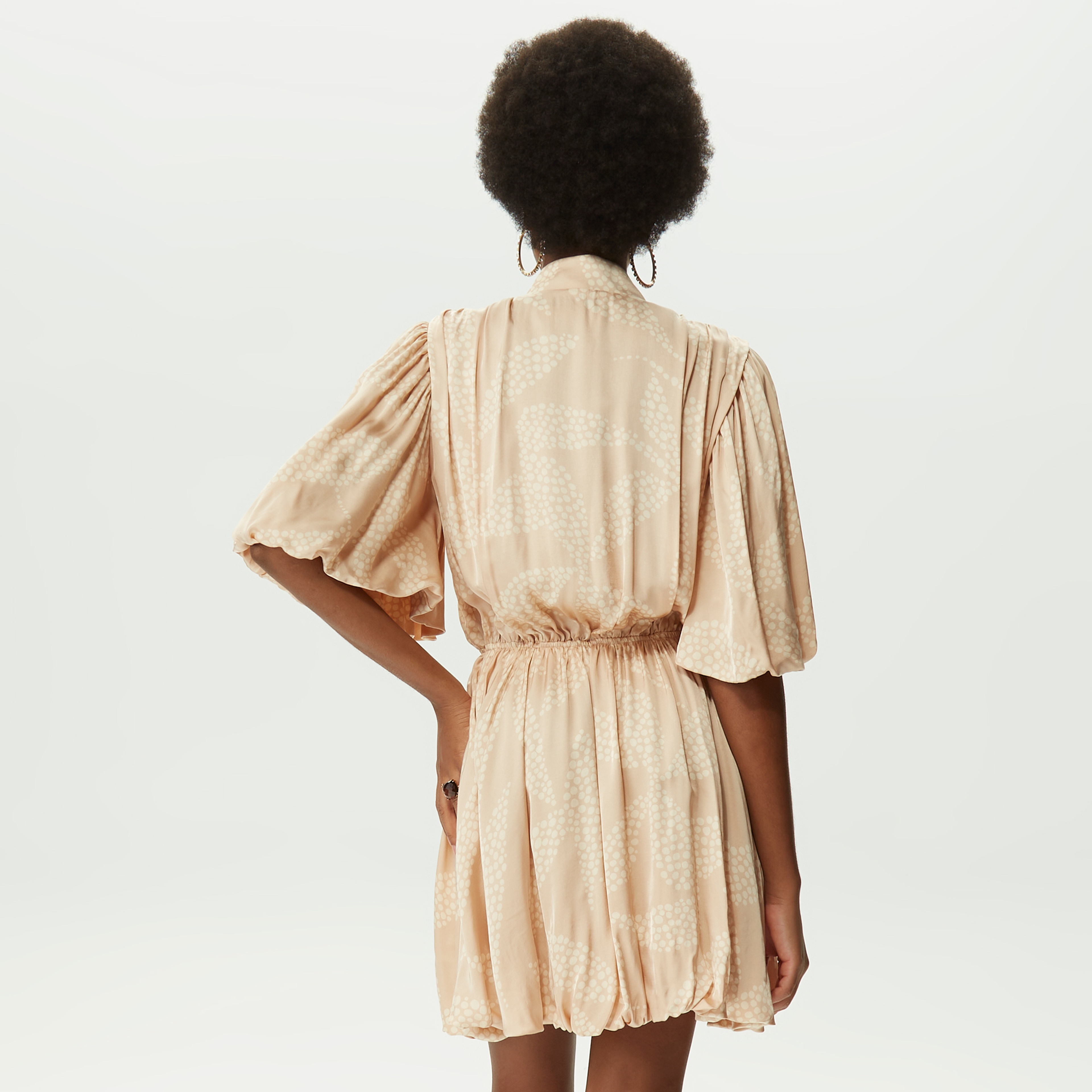 Dahlia Bianca Kadın Krem Elbise