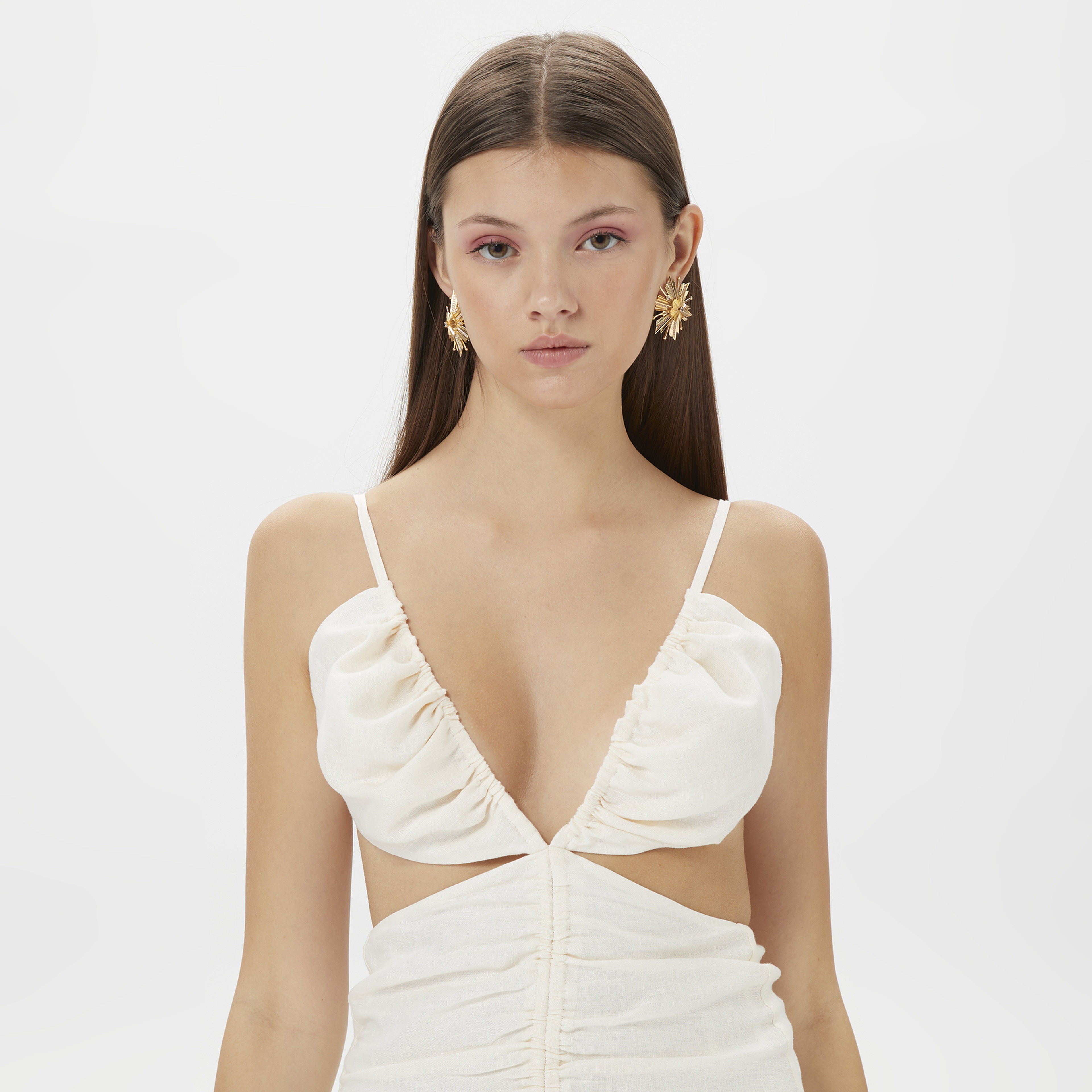 Dahlia Bianca Kadın Beyaz Elbise