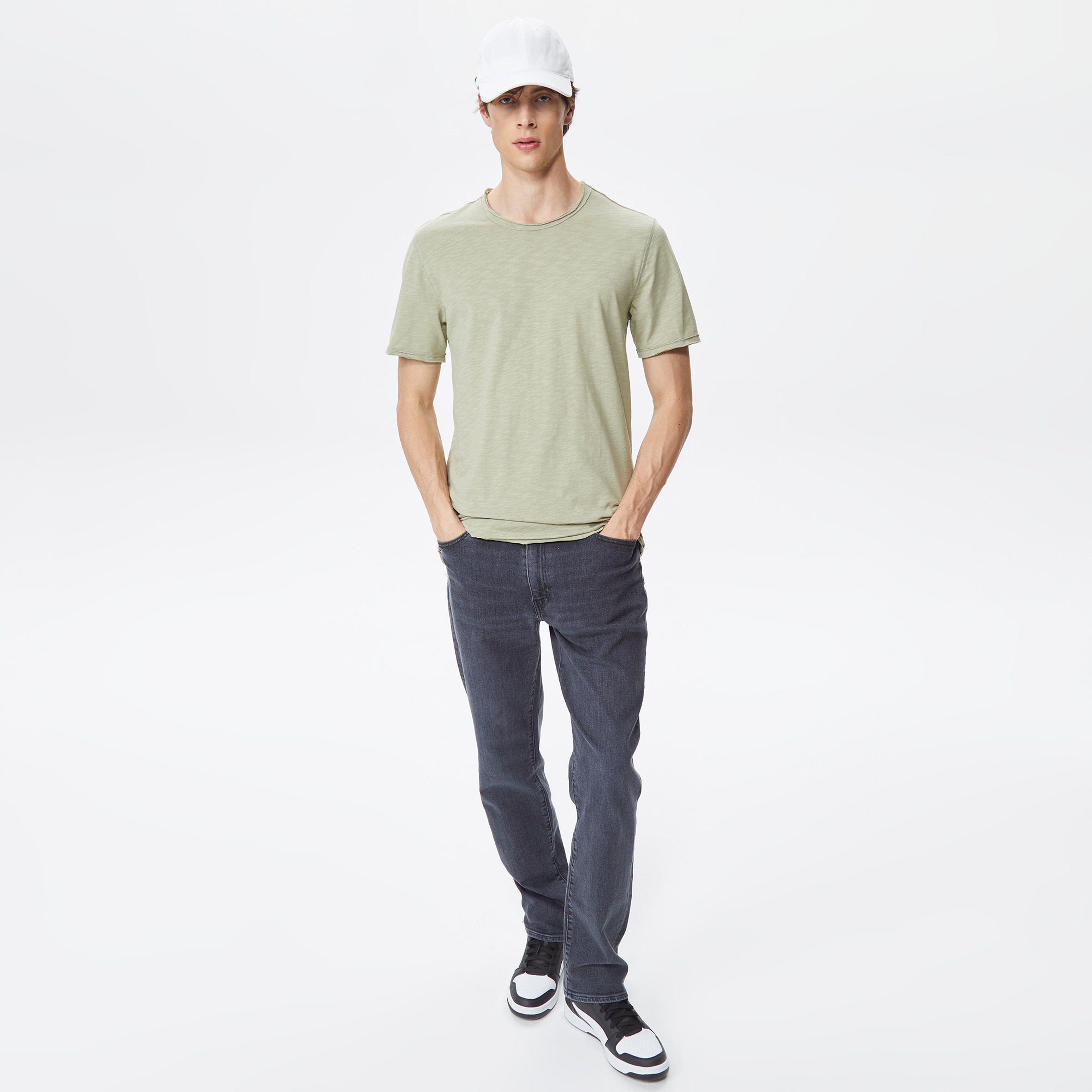 Only&Sons Onsbenne Longy Nf 7822 Noos Erkek Haki T-Shirt