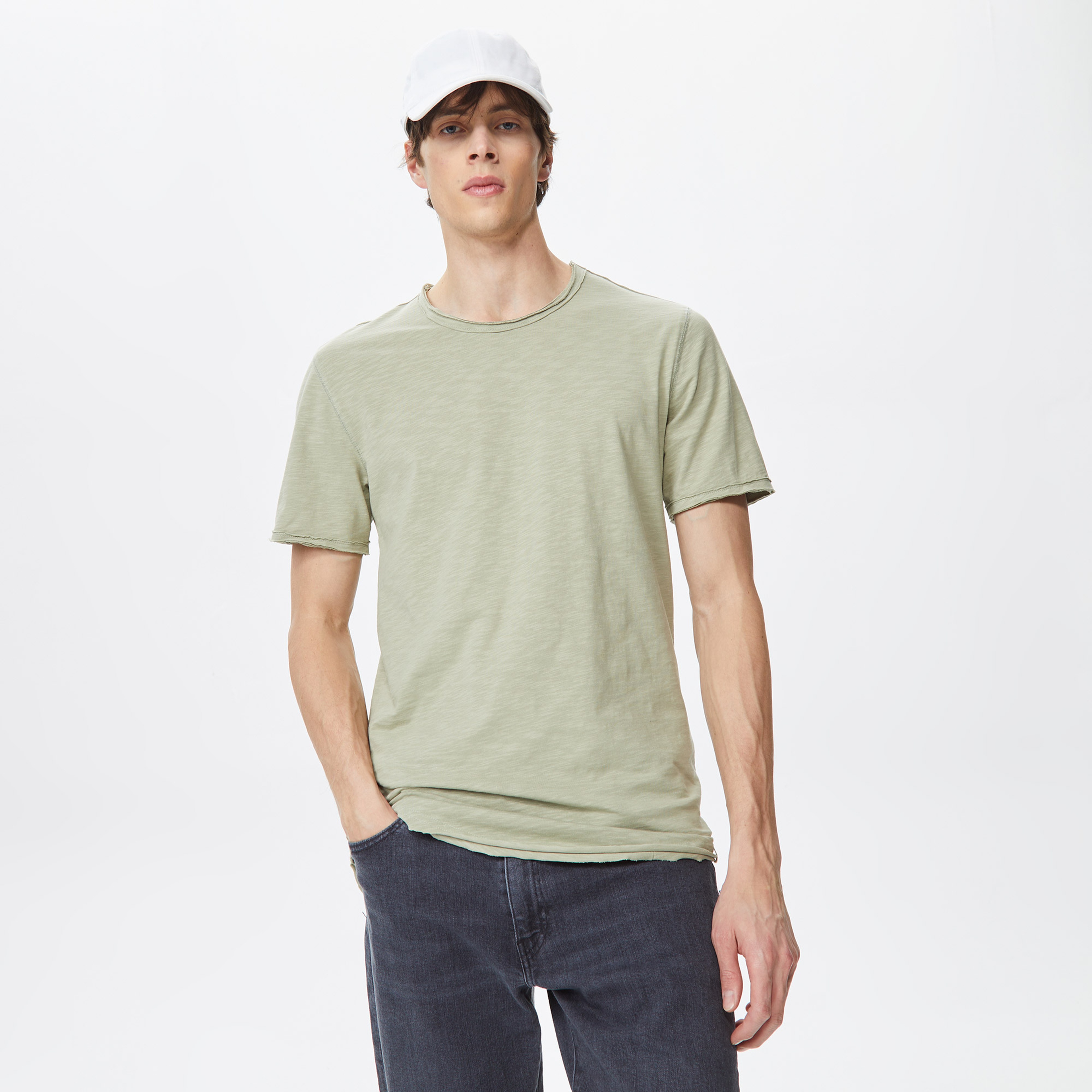 Only&Sons Onsbenne Longy Nf 7822 Noos Erkek Haki T-Shirt