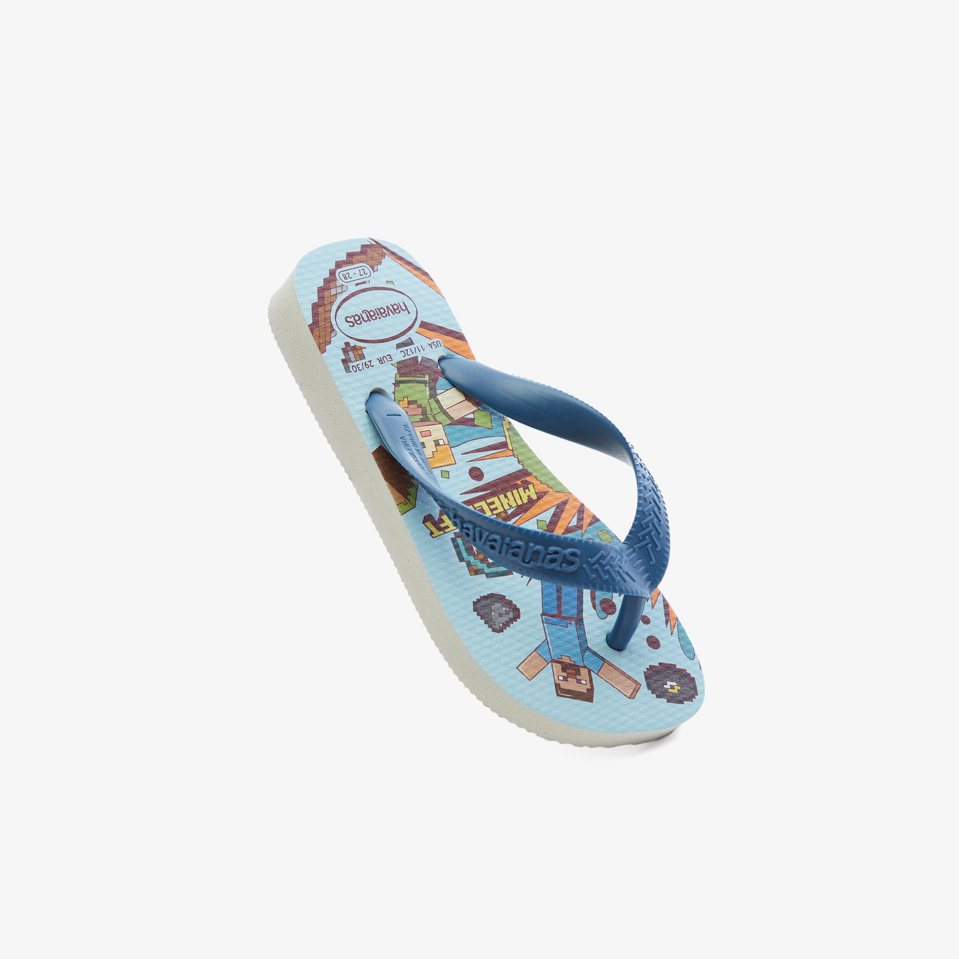 Havaianas Minecraft Çocuk Mavi Terlik