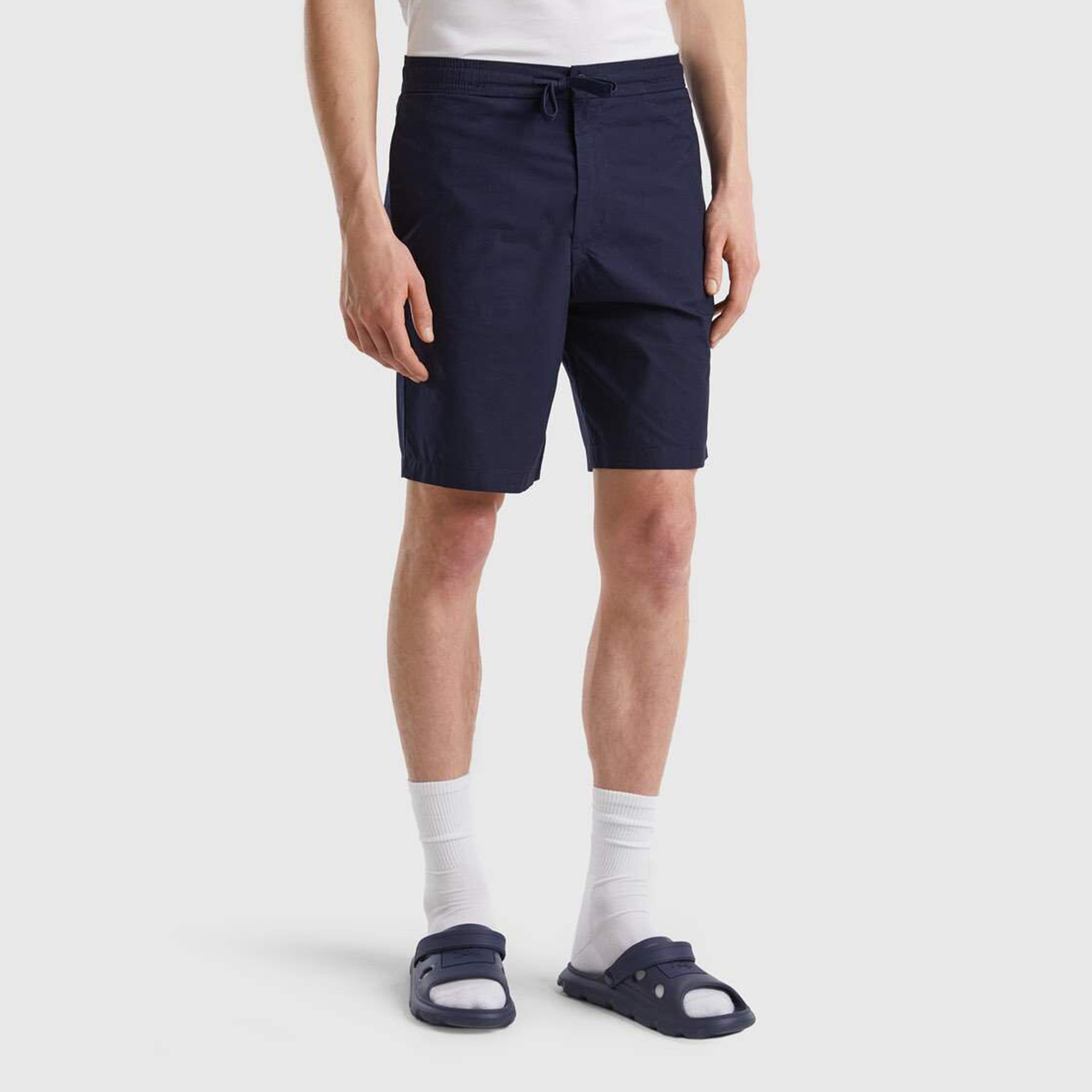 Benetton Erkek Lacivert Şort