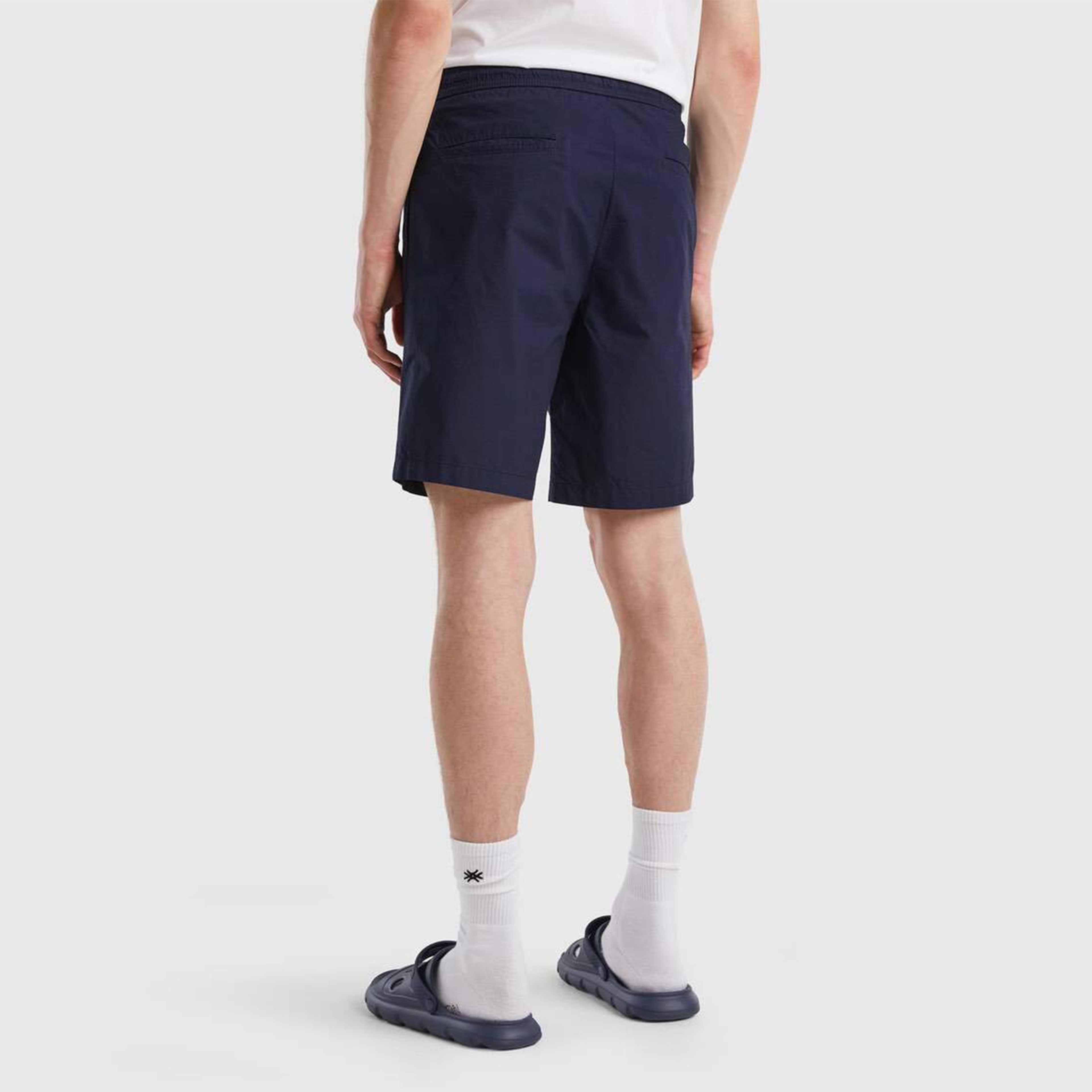 Benetton Erkek Lacivert Şort