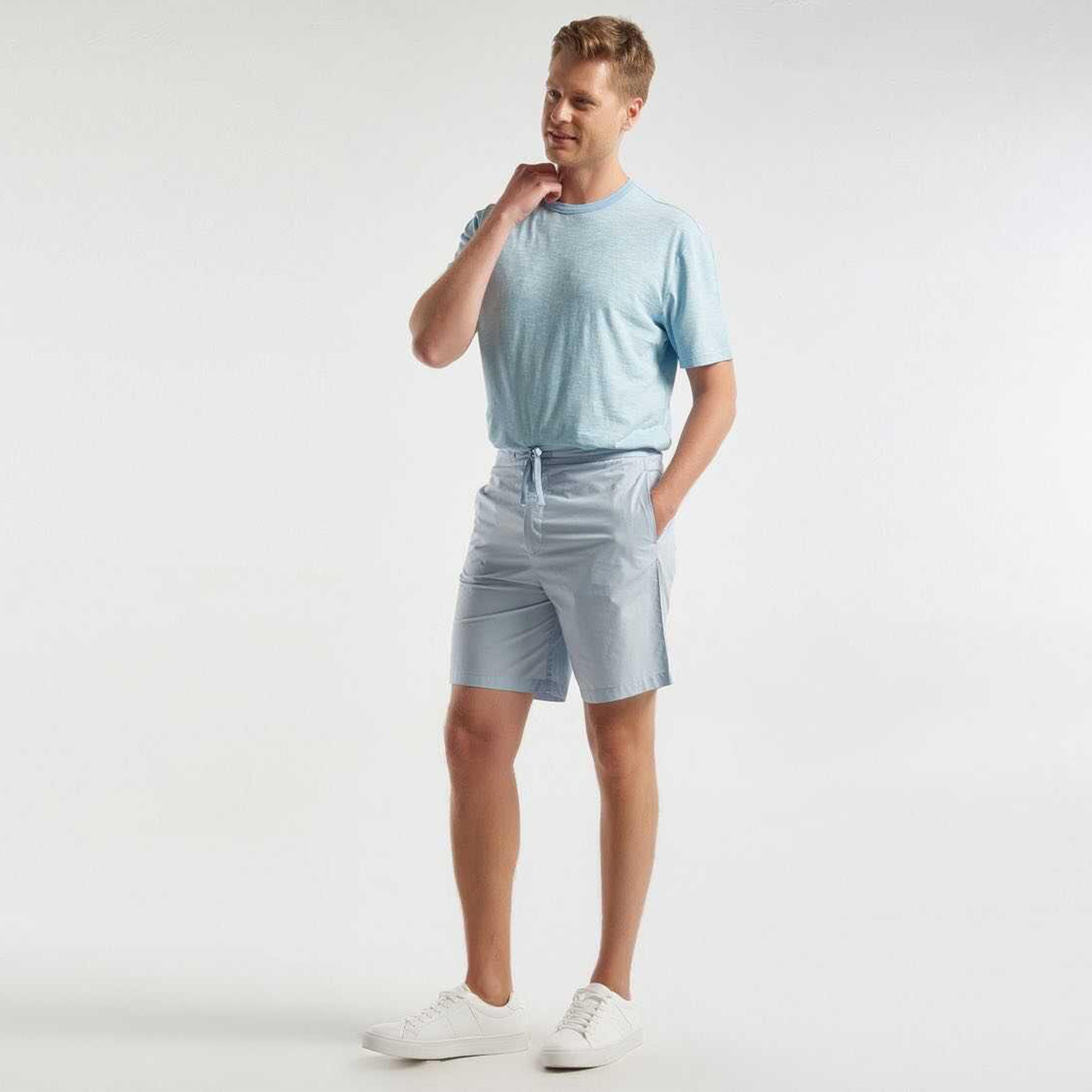 Benetton Erkek Mavi Şort