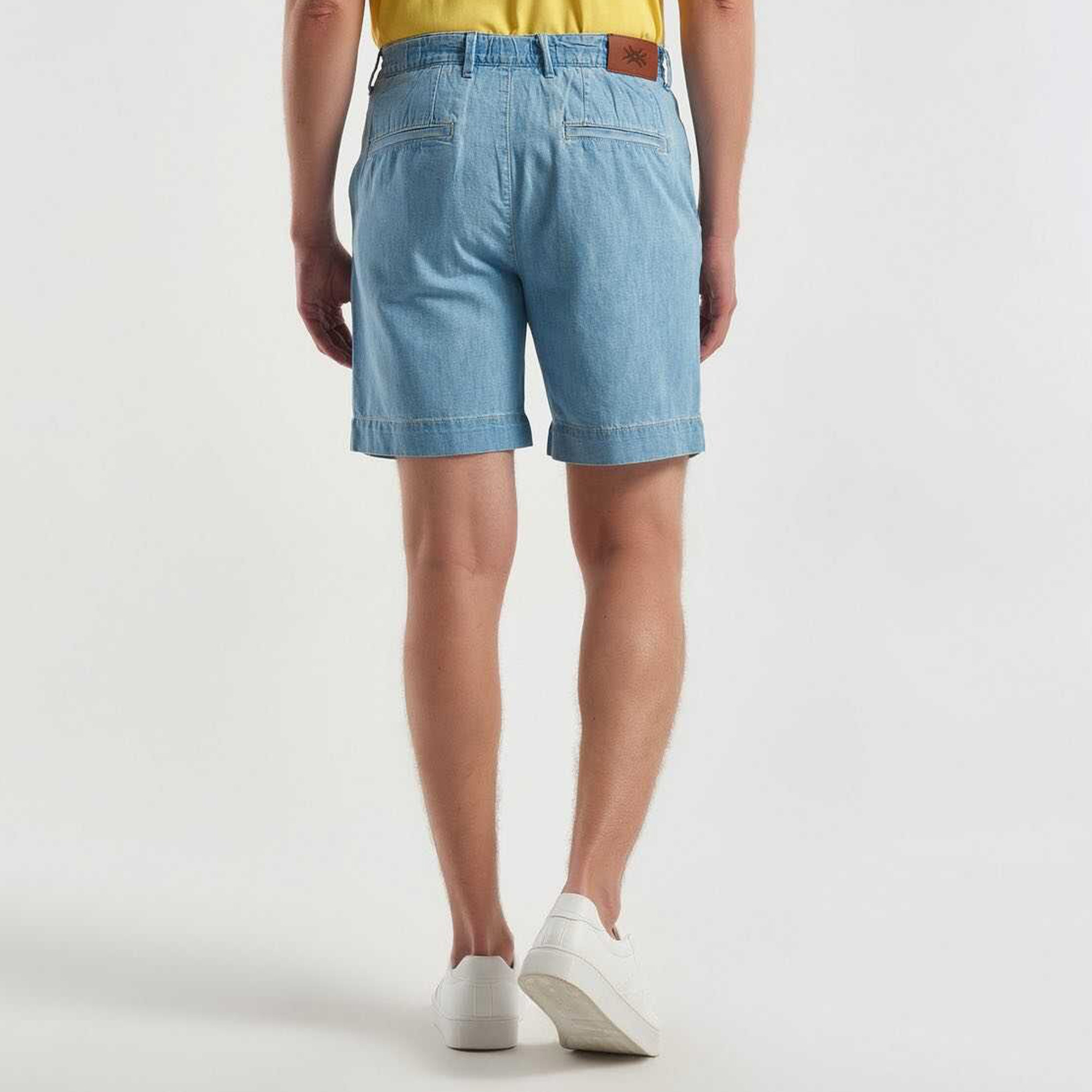 Benetton Erkek Mavi Şort