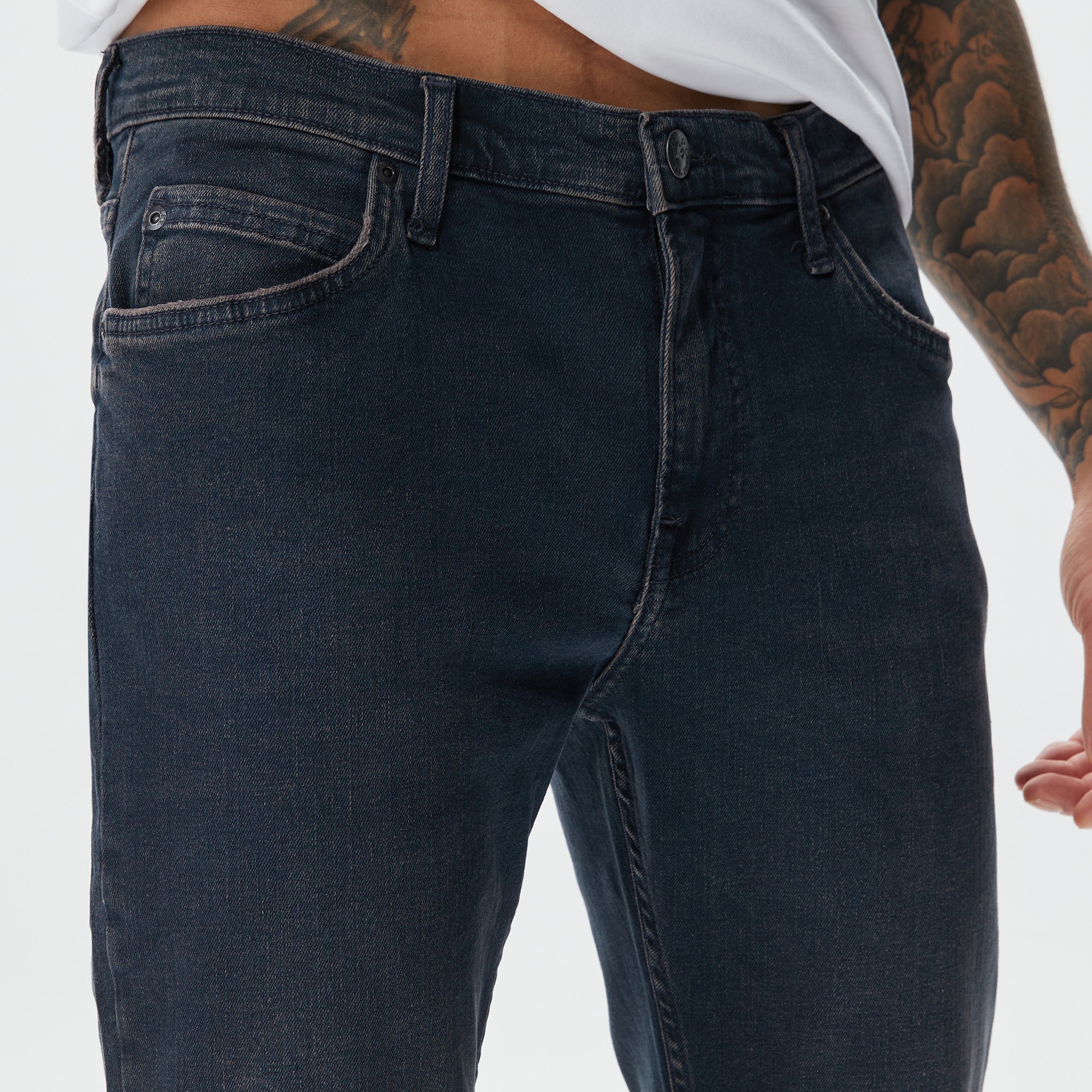 Lee Erkek Lacivert Pantolon