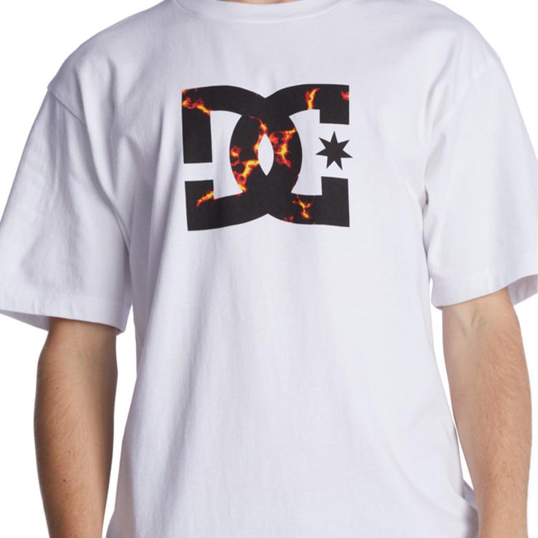 DC Shoes Dc Star Fill Erkek Beyaz T-Shirt