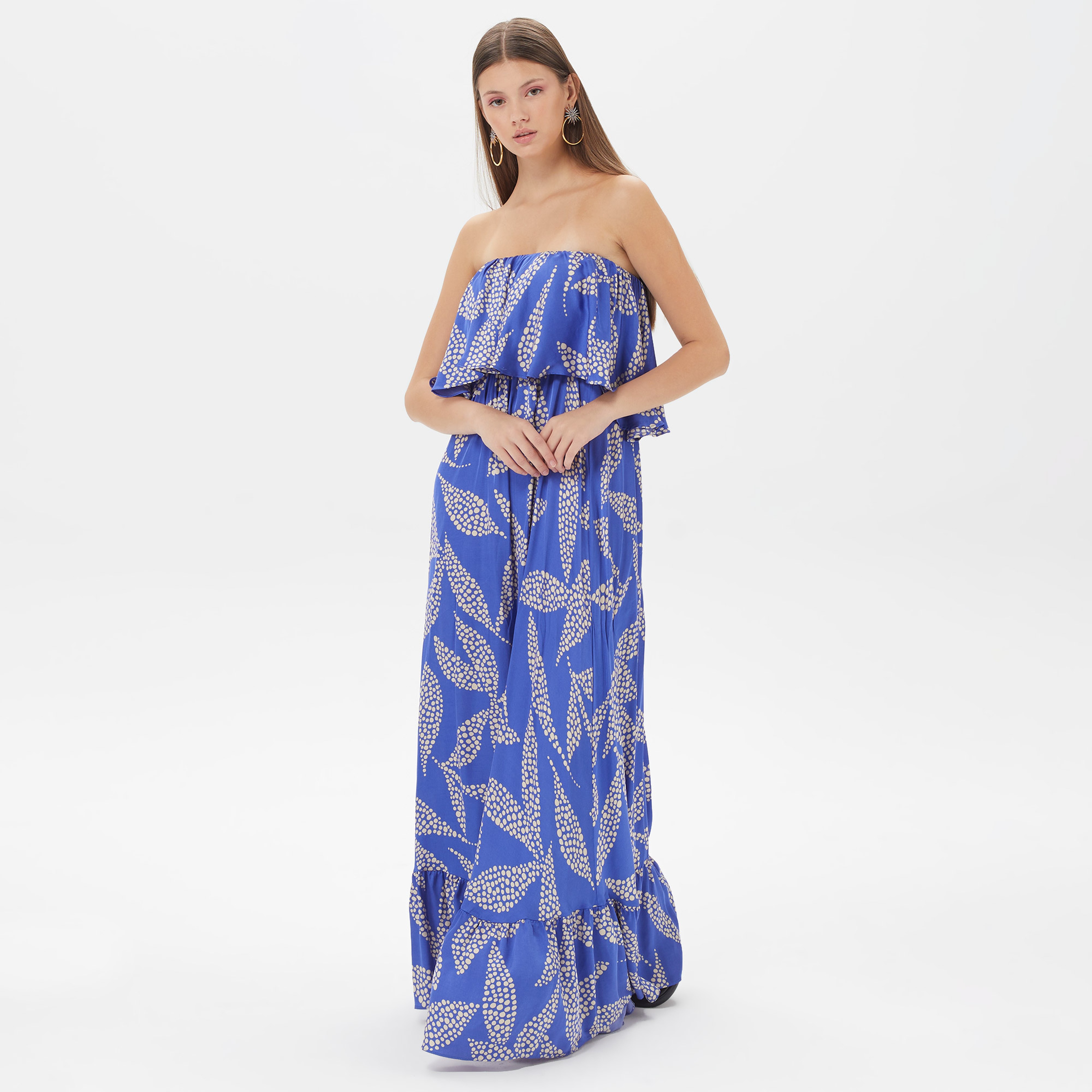 Dahlia Bianca Kadın Lacivert Elbise