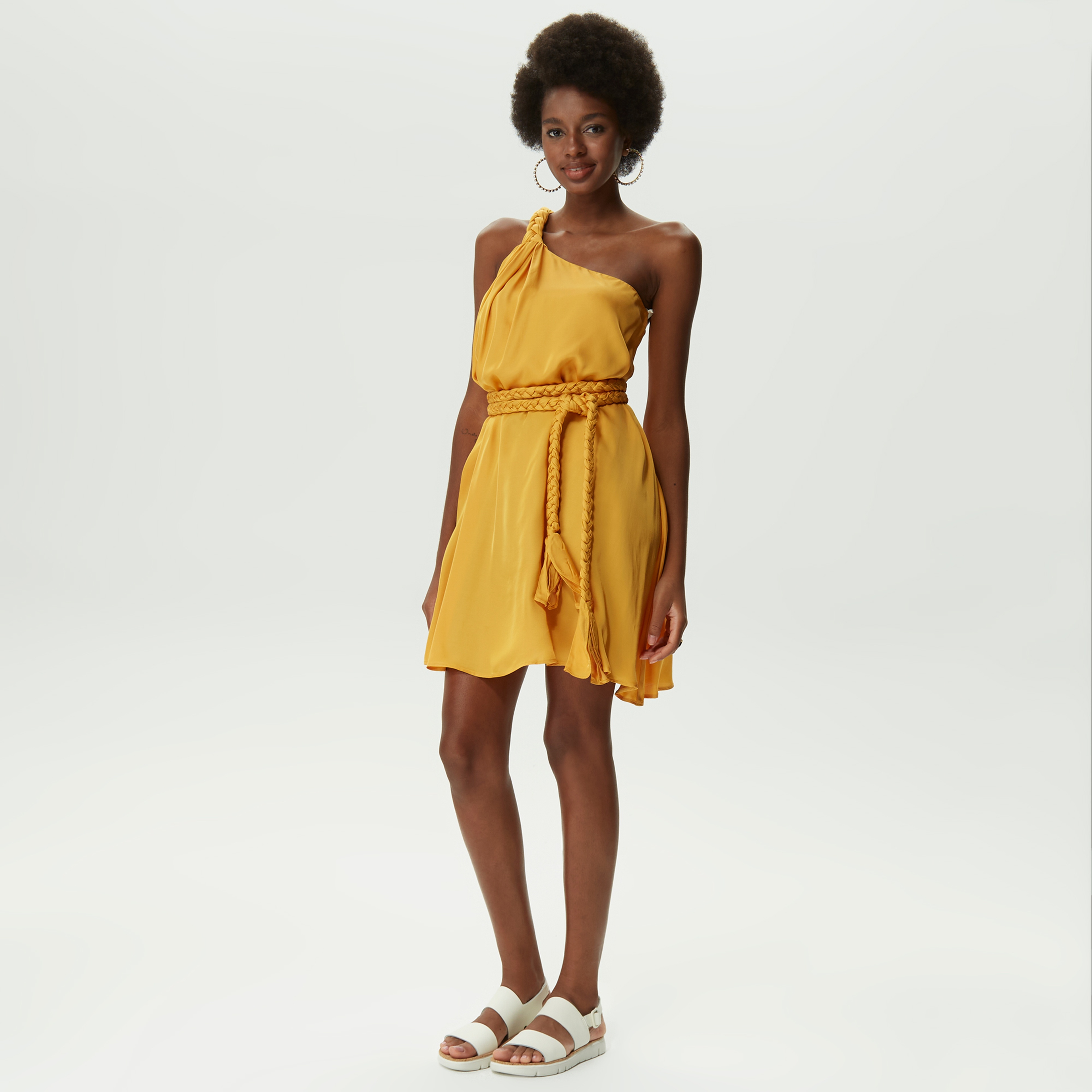 Dahlia Bianca Kadın Sarı Elbise