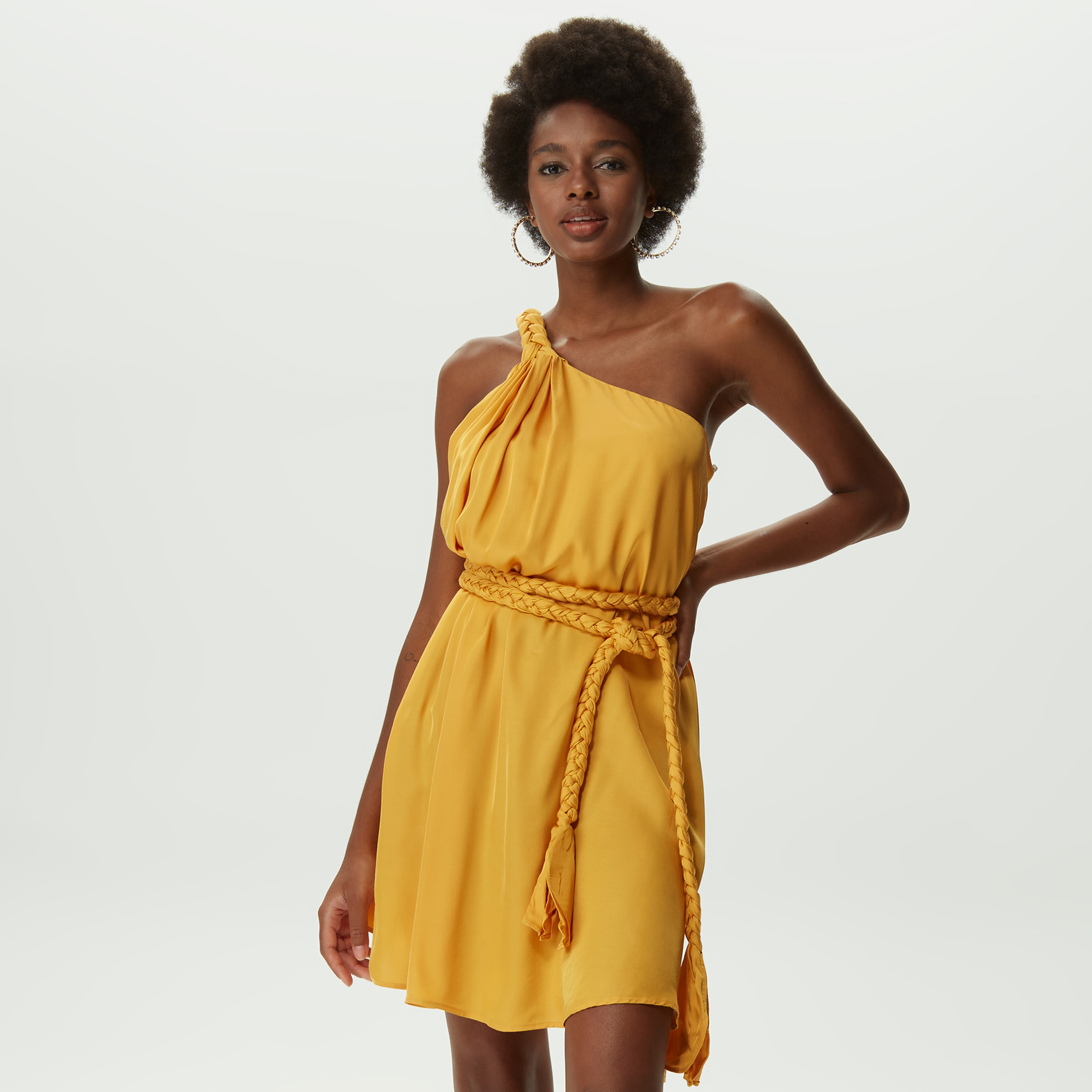 Dahlia Bianca Kadın Sarı Elbise