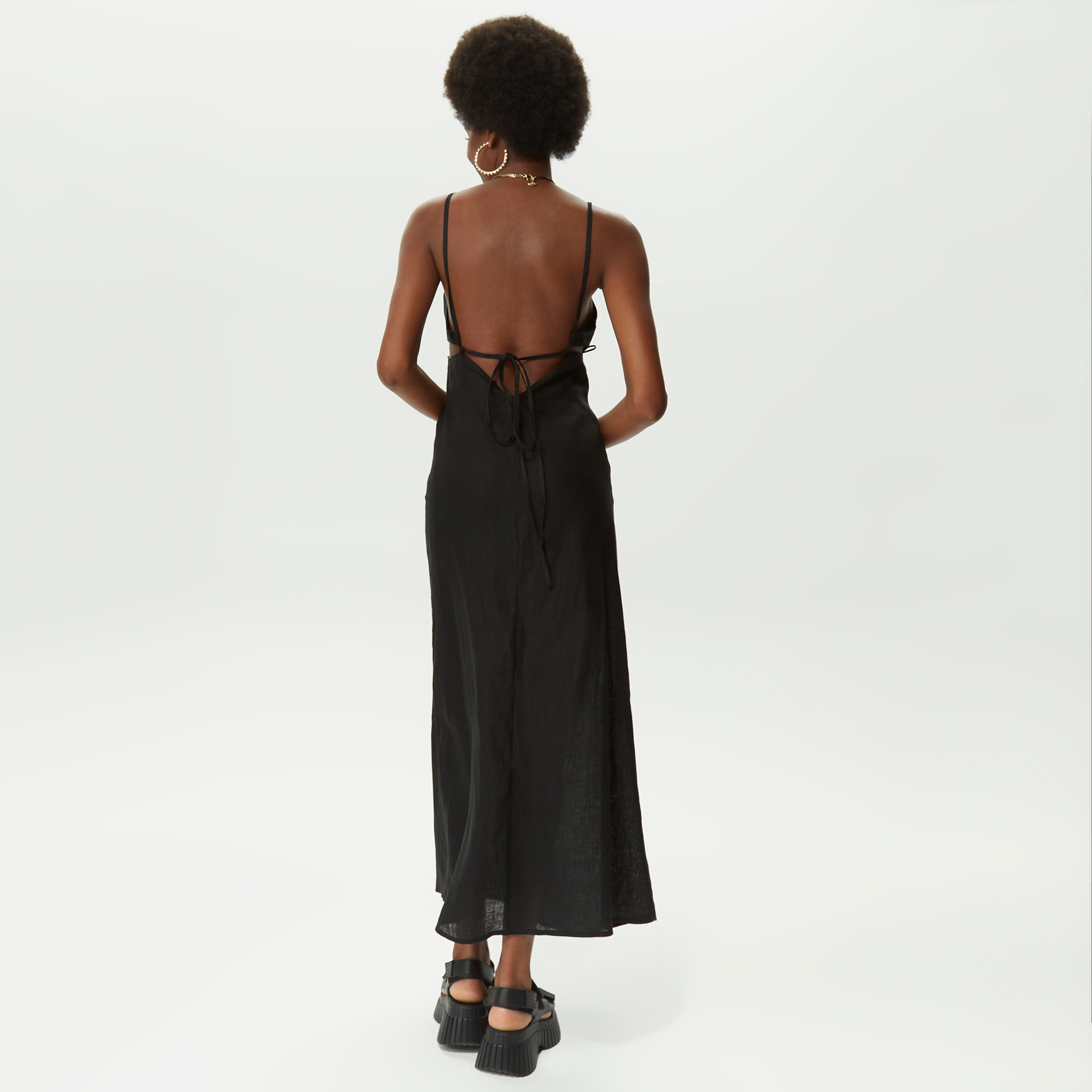 Dahlia Bianca Kadın Siyah Elbise