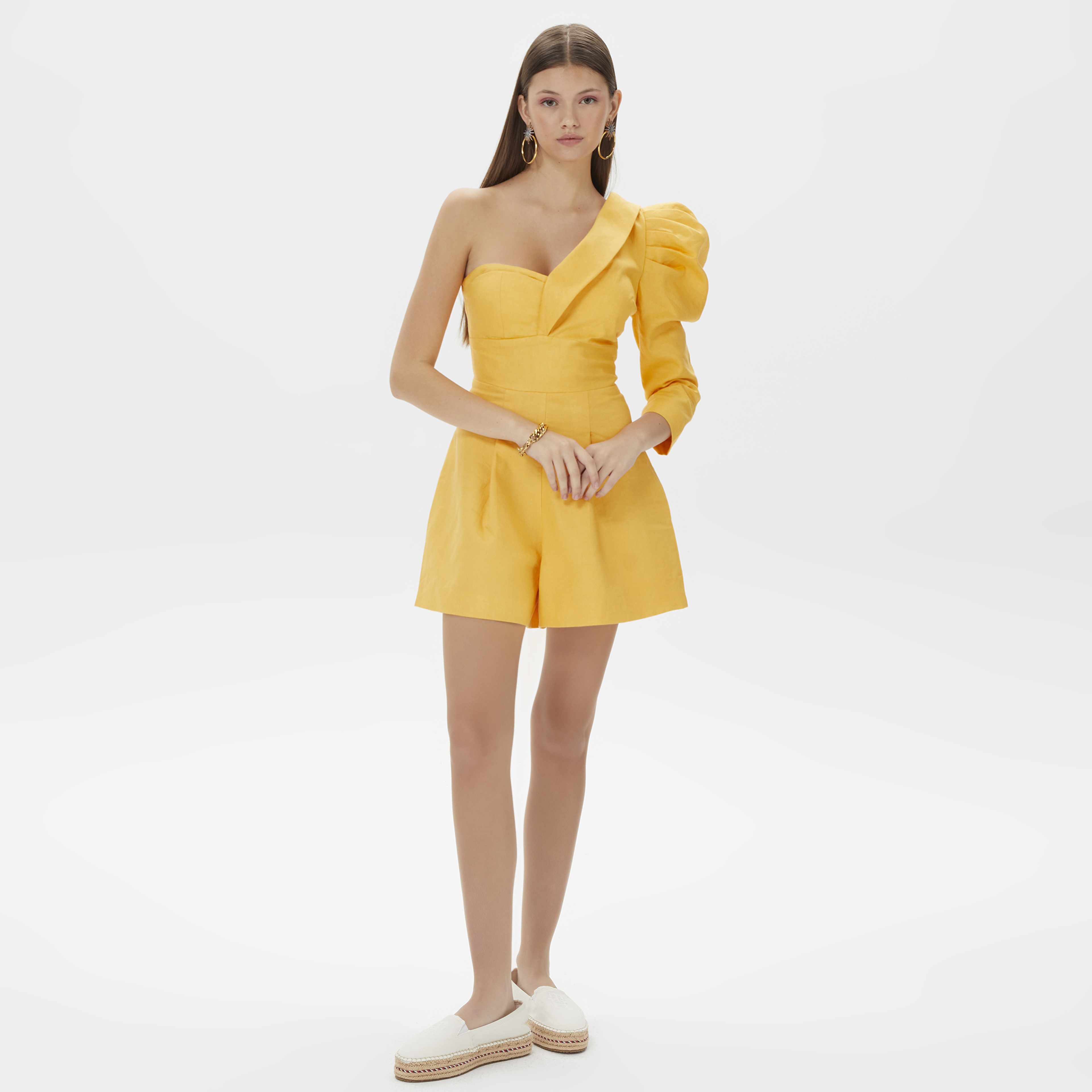 Dahlia Bianca Kadın Sarı Tulum