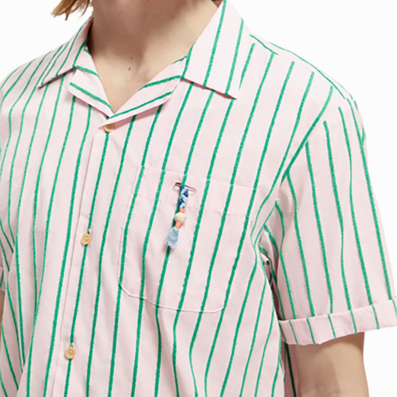 Scotch&Soda Erkek Yeşil Gömlek