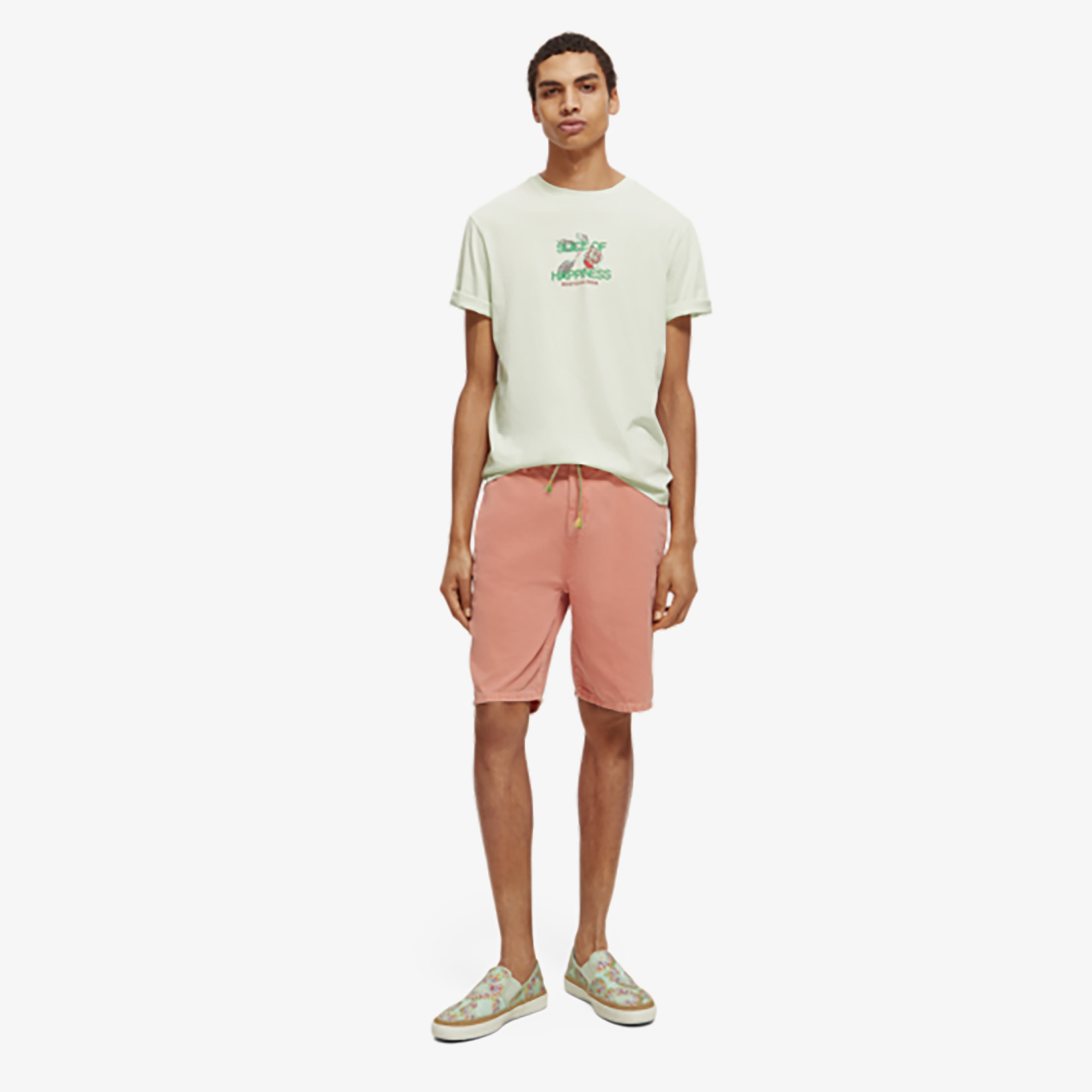 Scotch&Soda Erkek Pembe Şort