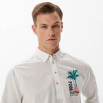 Scotch&Soda Erkek Beyaz Gömlek
