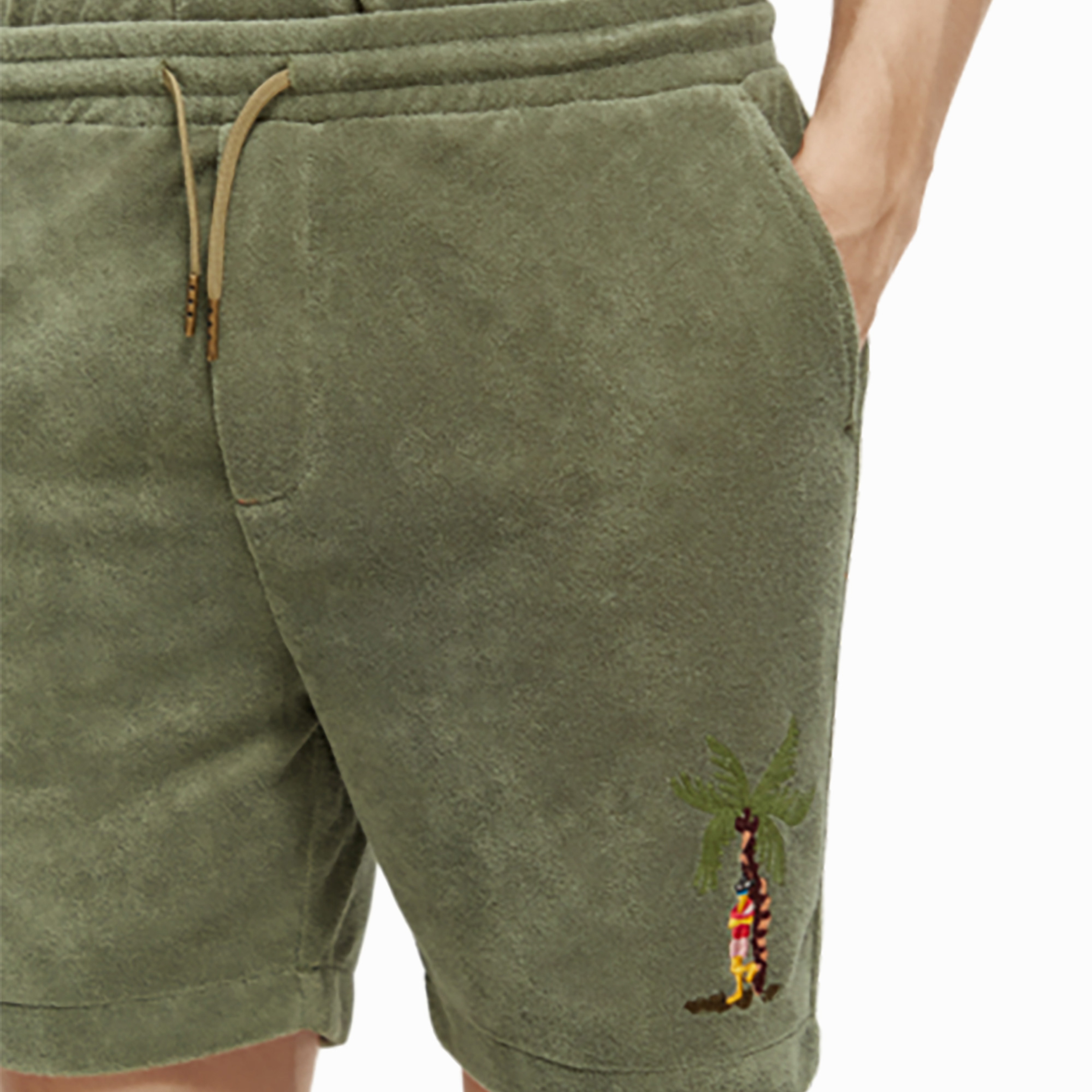 Scotch&Soda Erkek Yeşil Şort