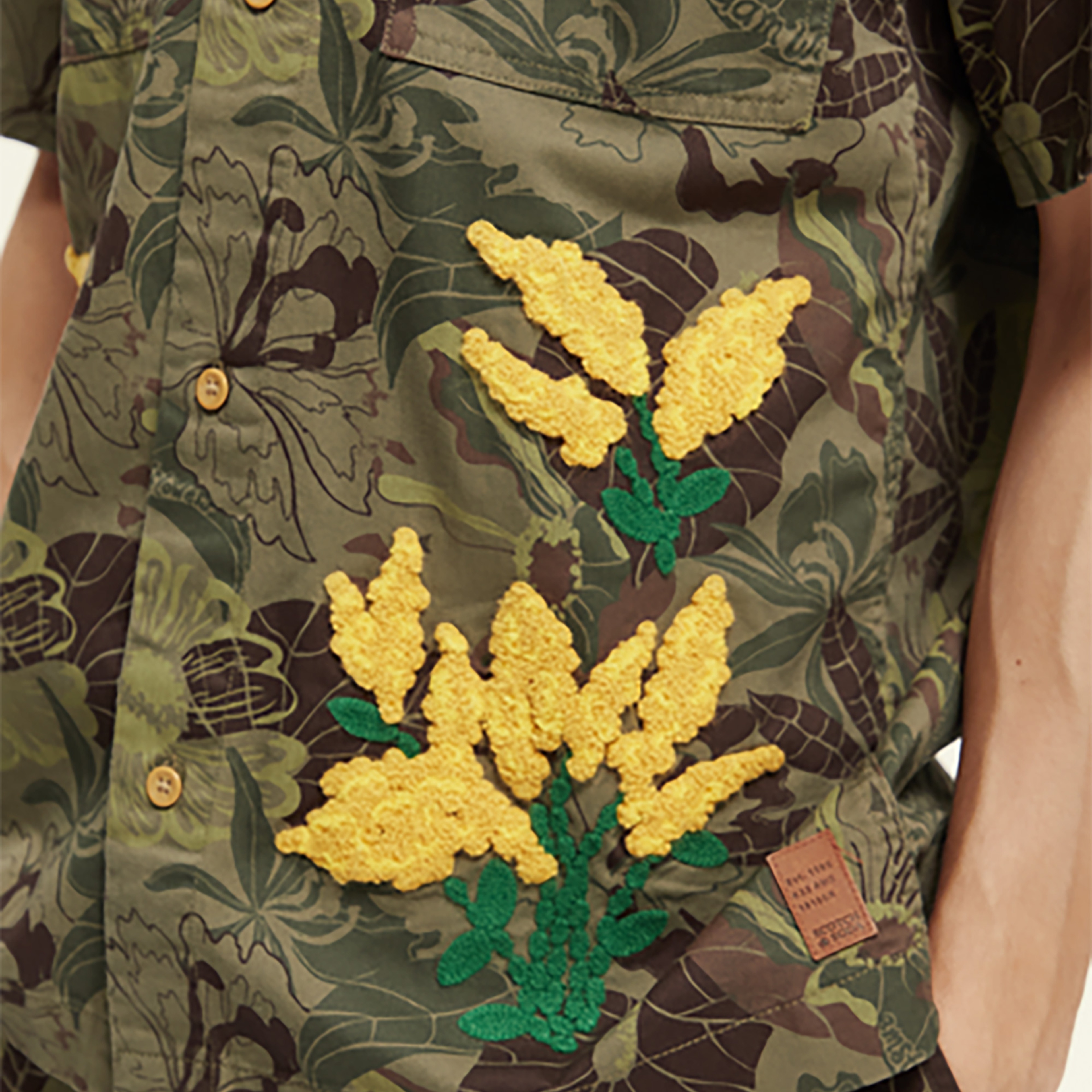 Scotch&Soda Erkek Yeşil Gömlek