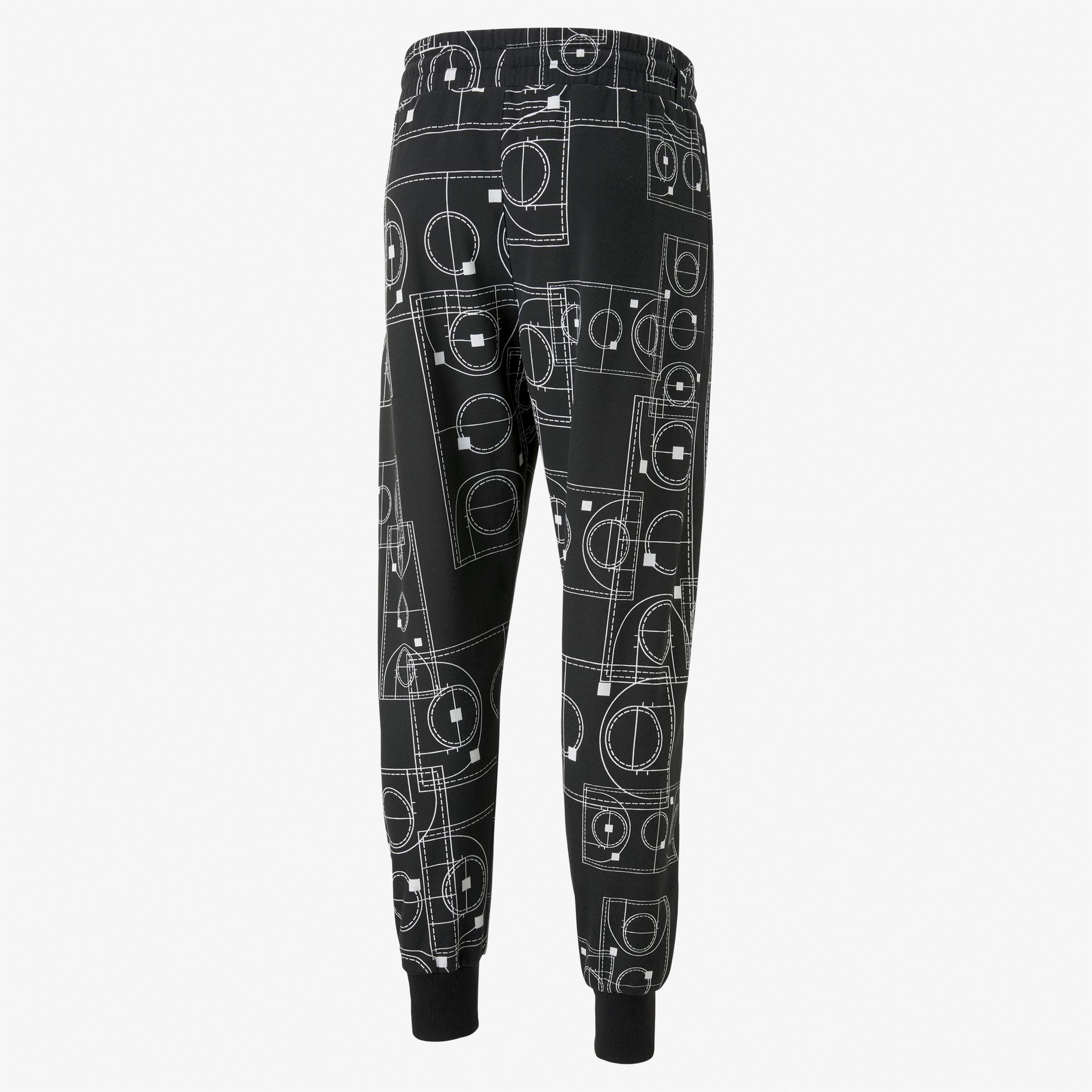 Puma Courtside Booste Erkek Siyah Eşofman Altı