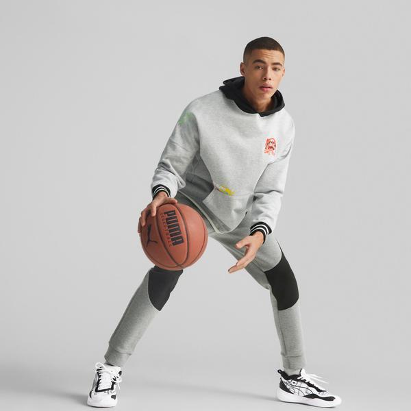 Puma Boroughs Erkek Gri Hoodie