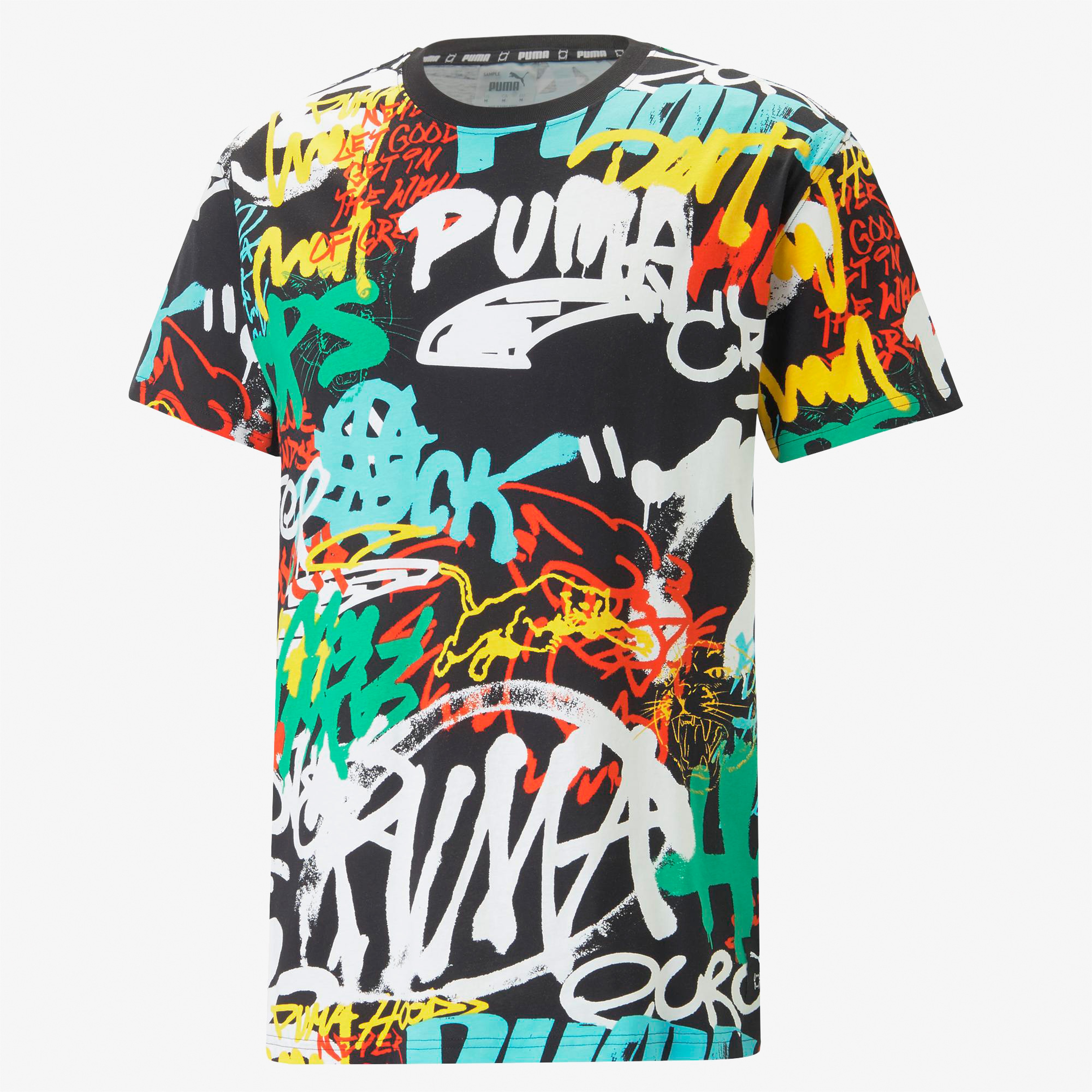 Puma Graffiti Erkek Renkli T-Shirt