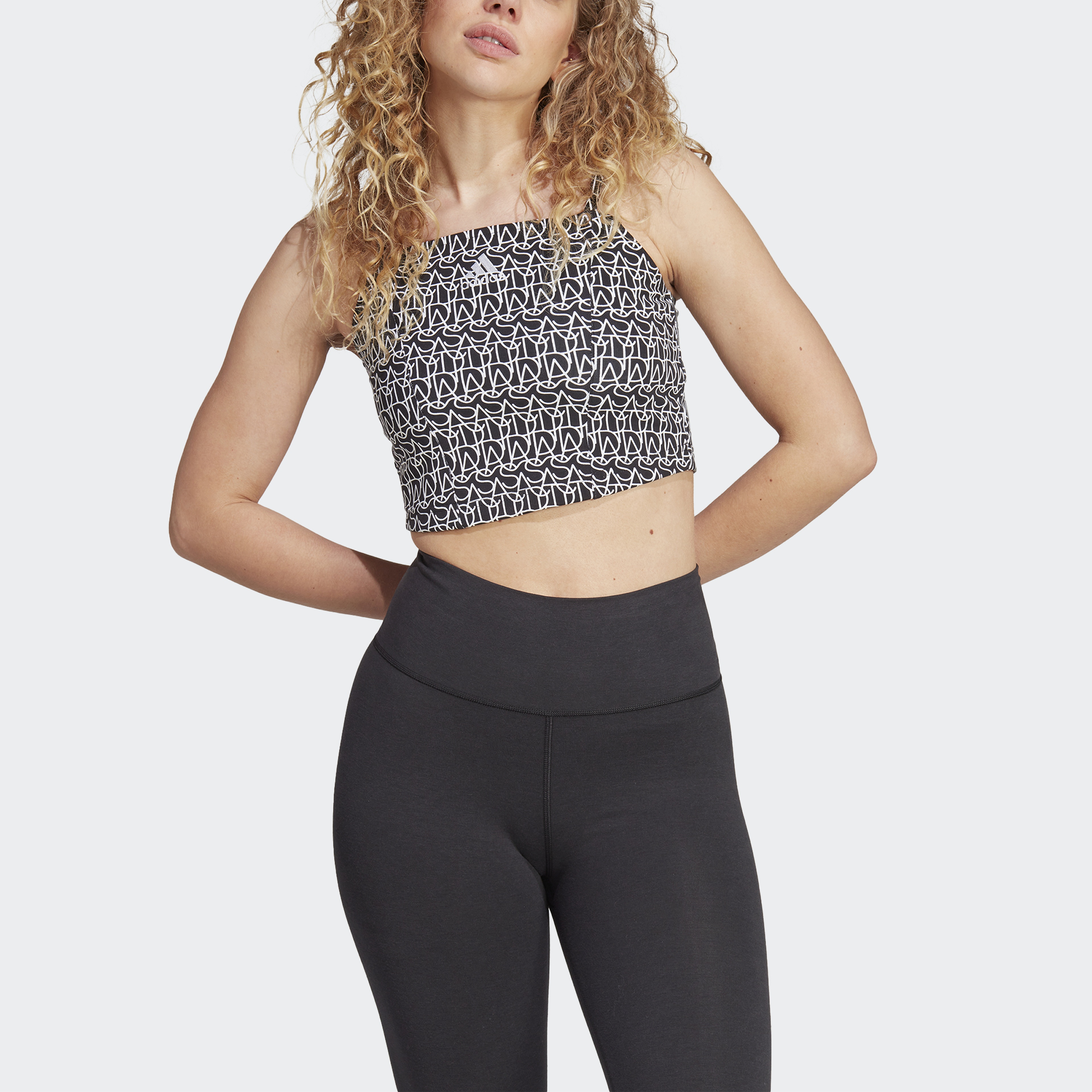 adidas Bluvq2 Cor Kadın Gri Crop